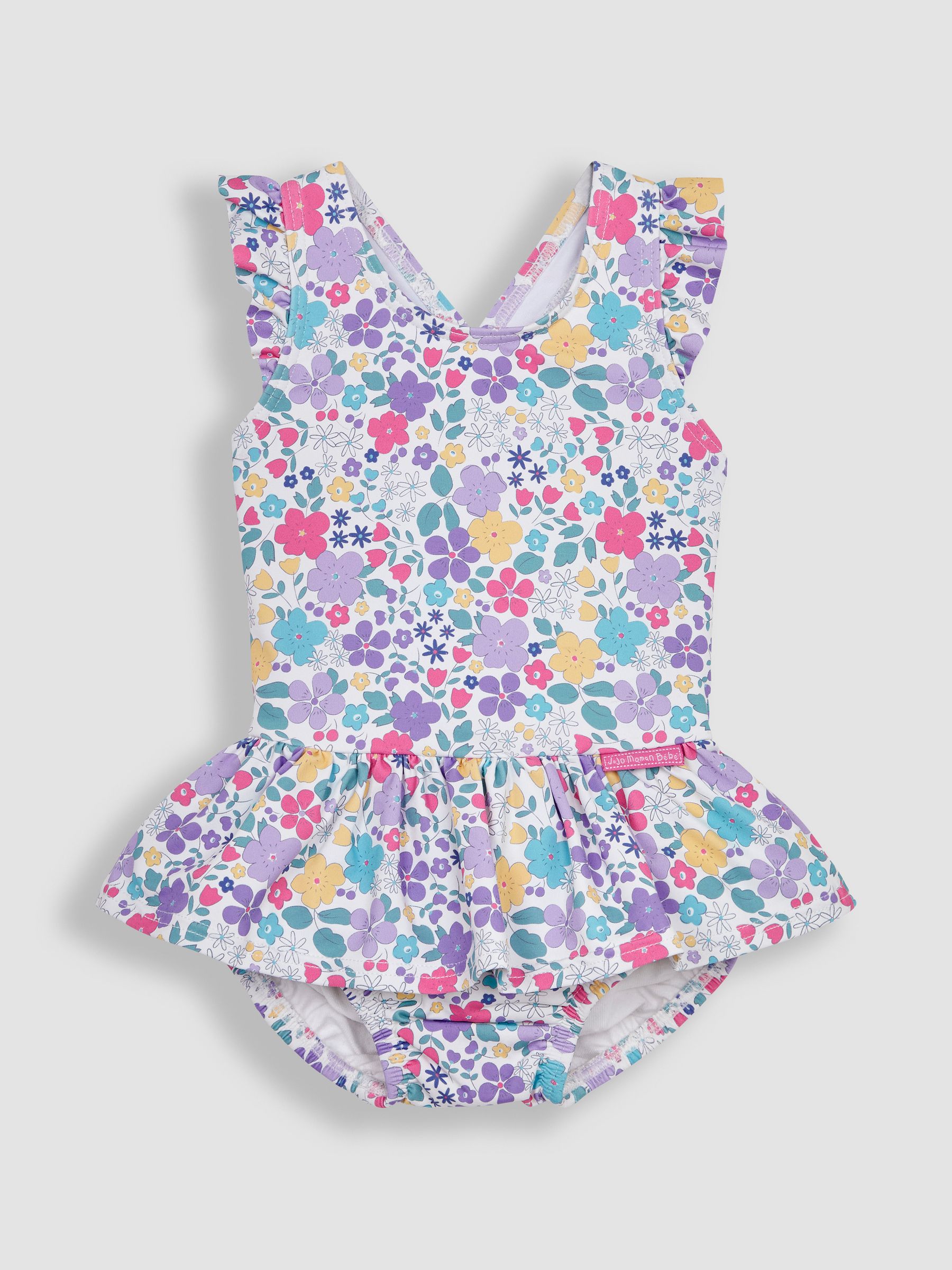 Pastel Swimsuit With Integral Nappy - Image 3 of 5