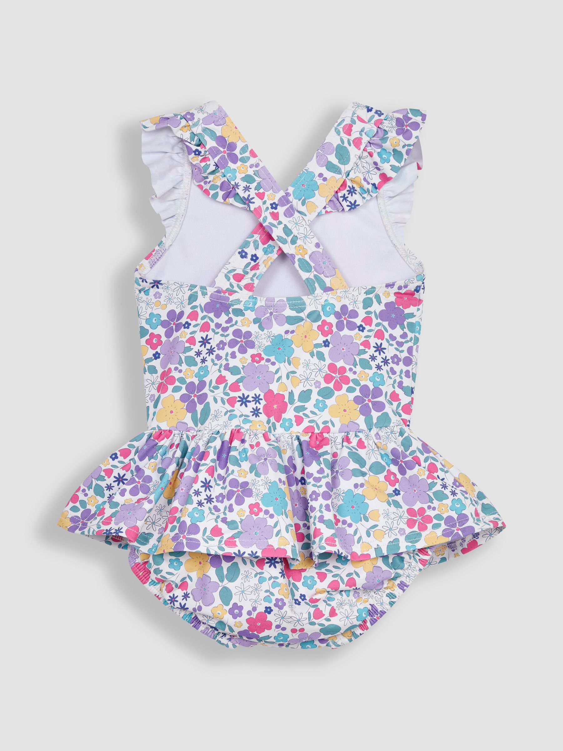 Pastel Swimsuit With Integral Nappy - Image 4 of 5