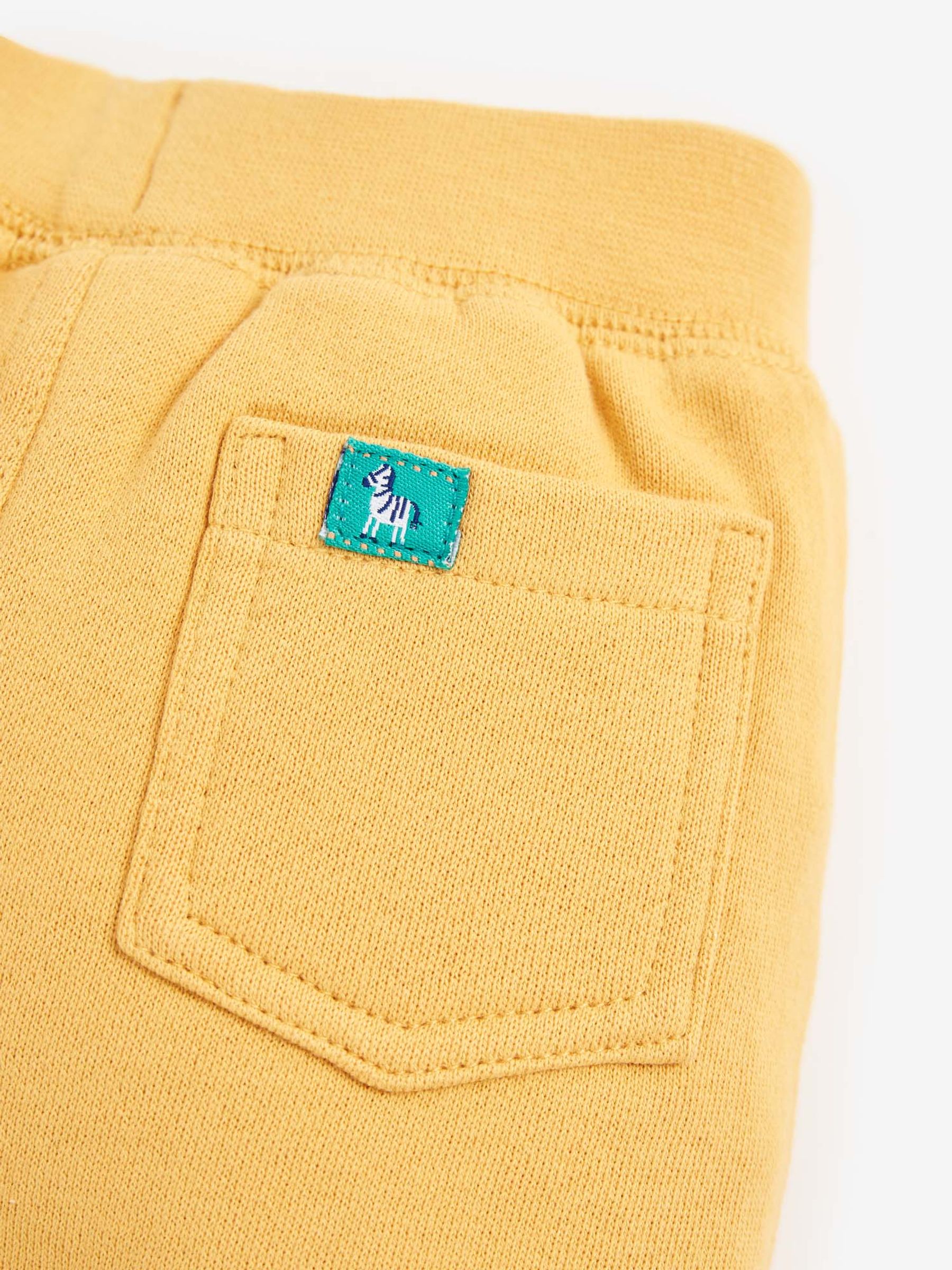 Mustard 2-Piece Safari Sweatshirt & Joggers Baby Set - Image 6 of 6