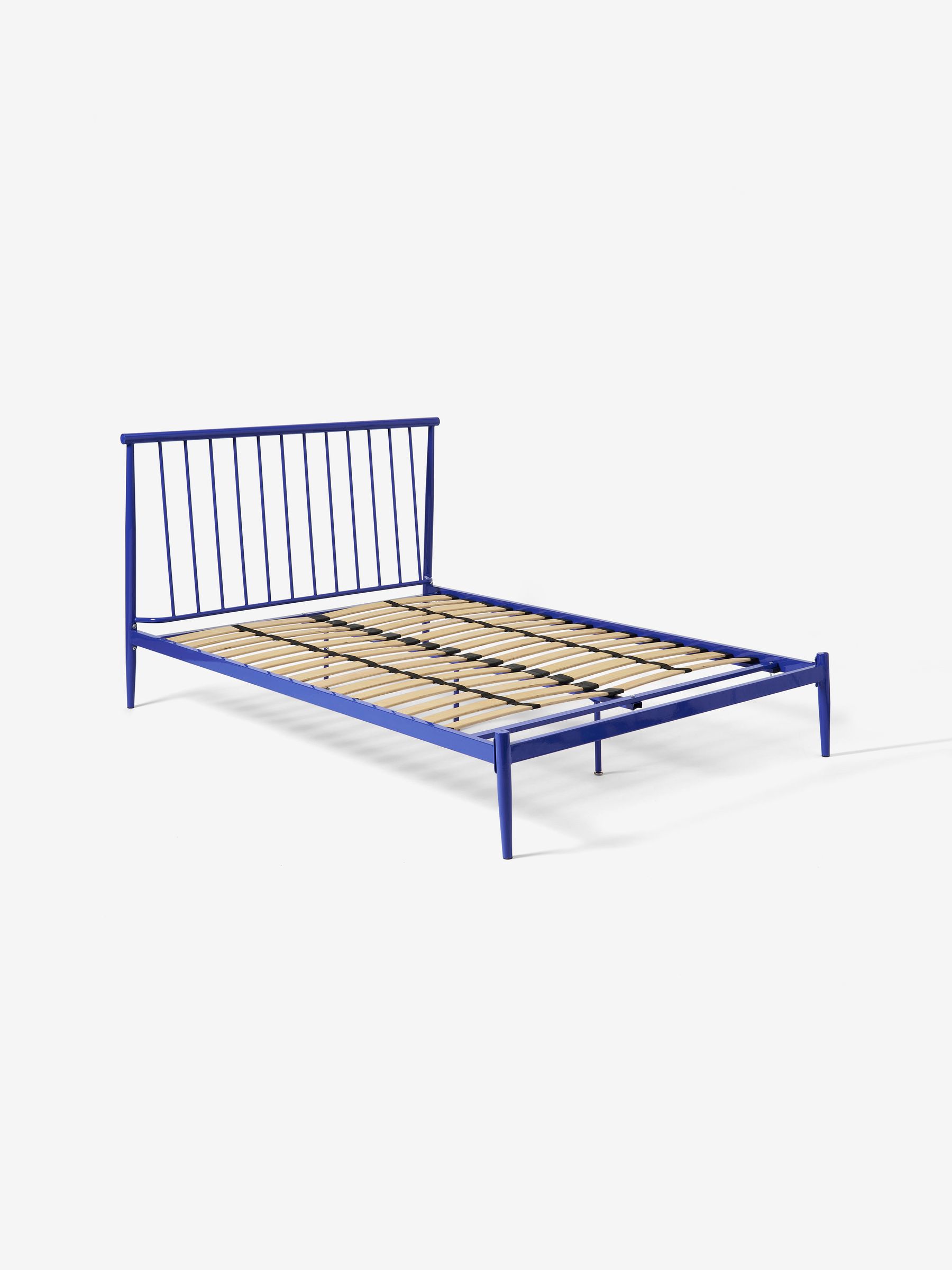 Penn Metal Bed Frame in Cobalt - Image 1 of 2