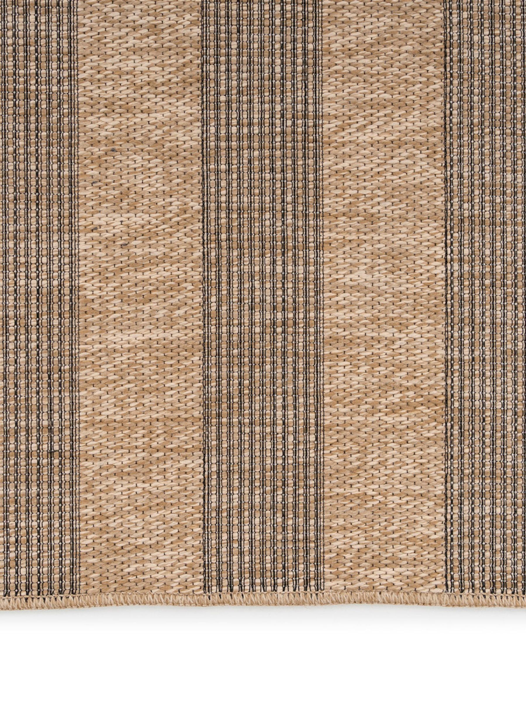 kukoon Beige Washable Leni Striped Rug - Image 2 of 6 kukoon Beige Washable Leni Striped Rug - Image 2 of 6