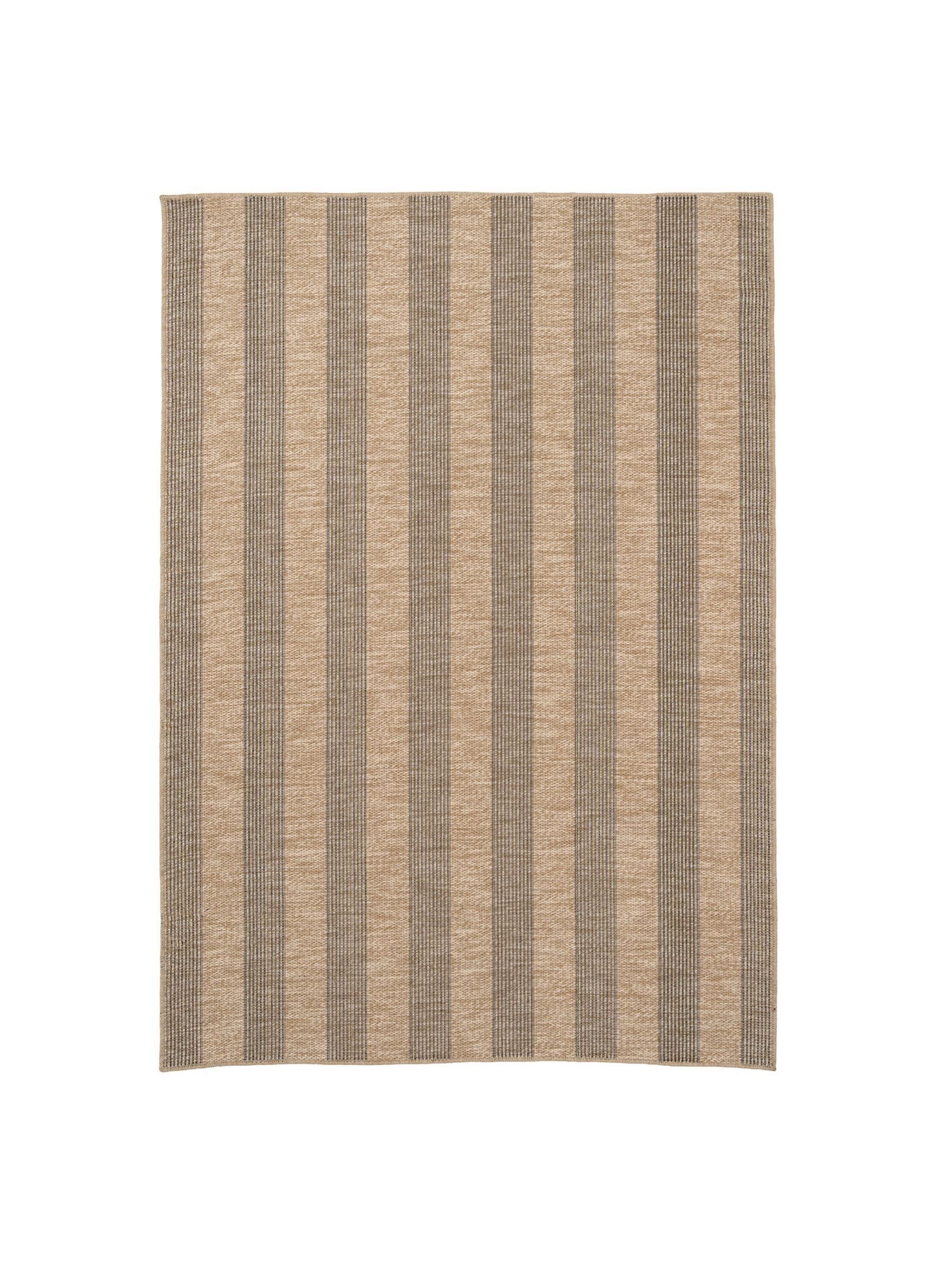 kukoon Beige Washable Leni Striped Rug - Image 4 of 6