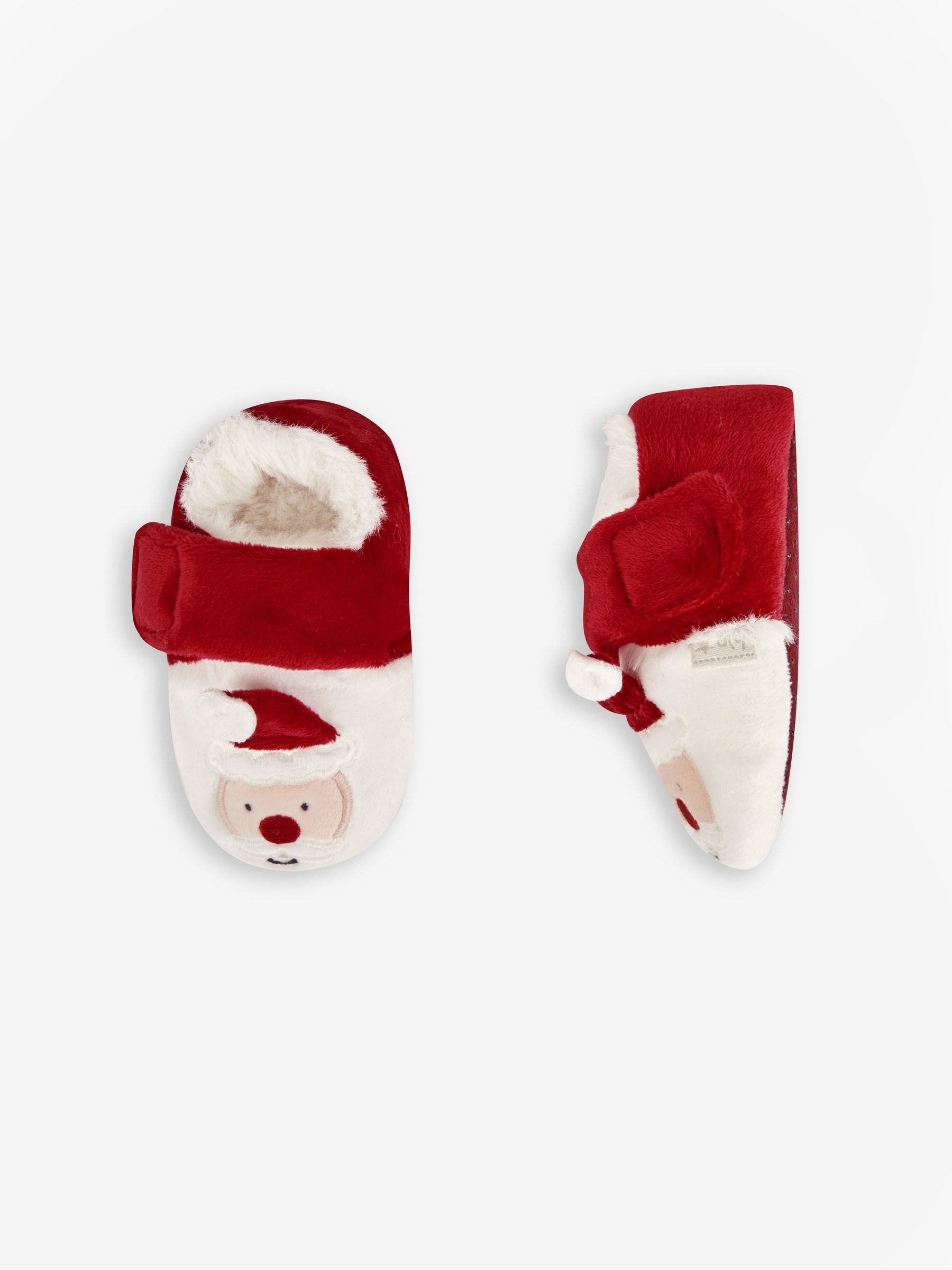 Santa Slipper Shoes in Red - Image 4 of 4