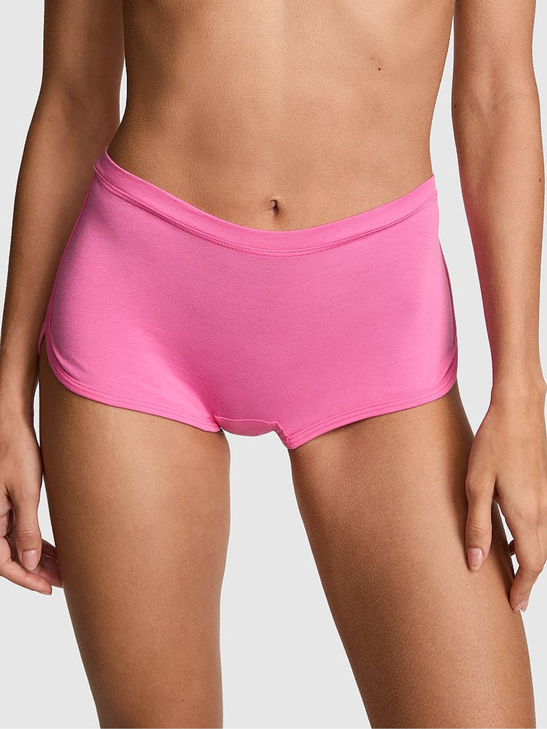Hollywood Pink Backstage Cotton Knickers - Image 1 of 3