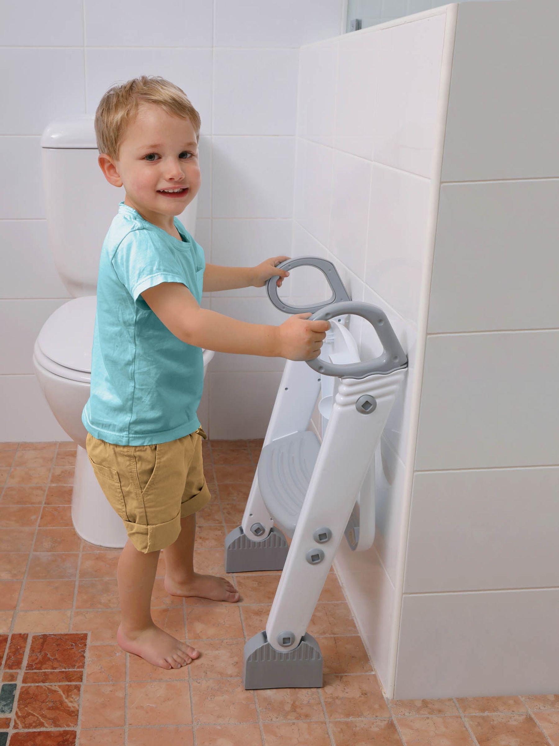 Dreambaby Step-Up Toilet Trainer - Grey - Image 3 of 4