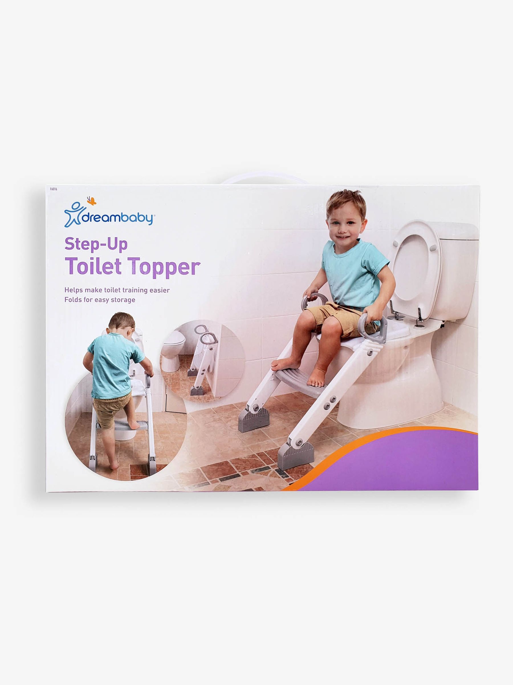 Dreambaby Step-Up Toilet Trainer - Grey - Image 4 of 4