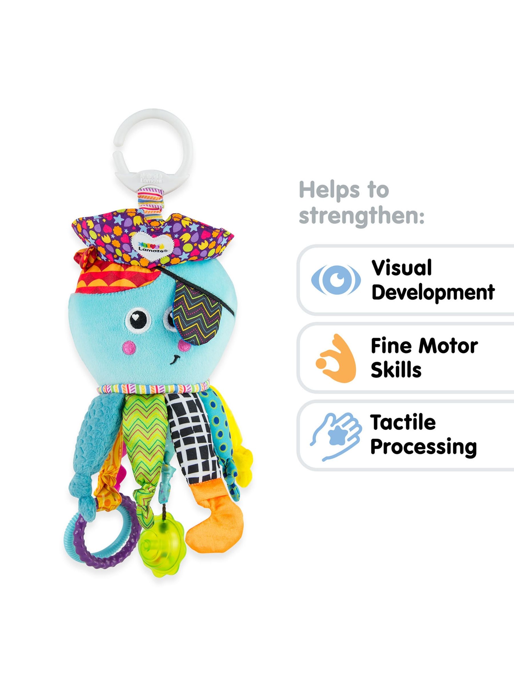 TOMY Lamaze Octopus Hanging Toy - Image 3 of 8