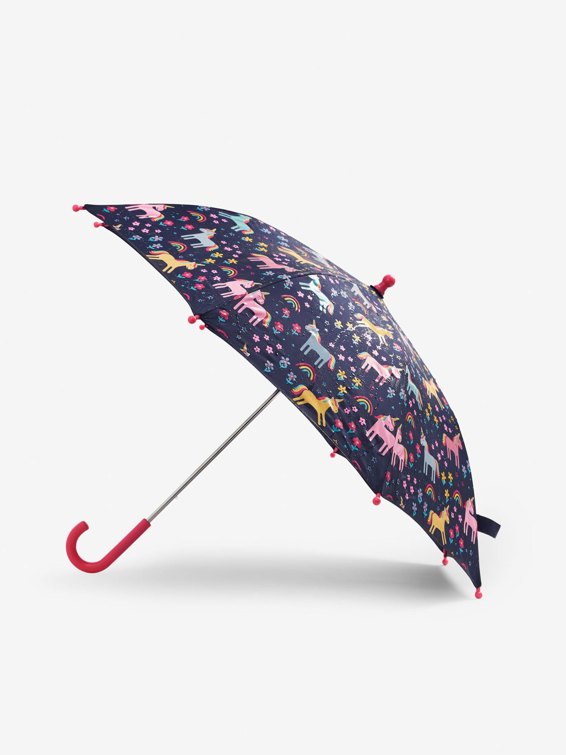 Navy Unicorn Colour Change Umbrella - Image 2 of 4