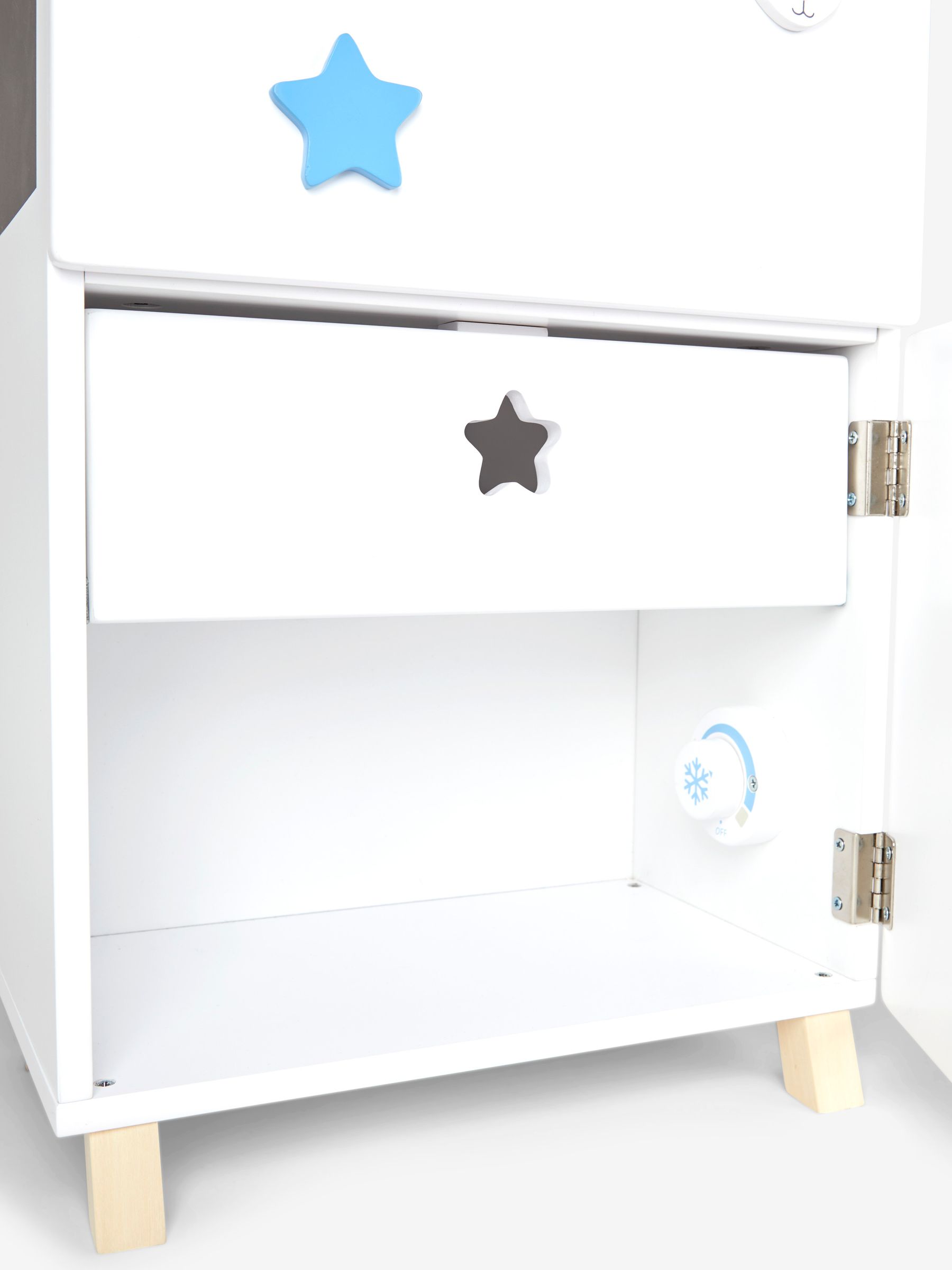 Camden Wooden Fridge Freezer - Image 8 of 12