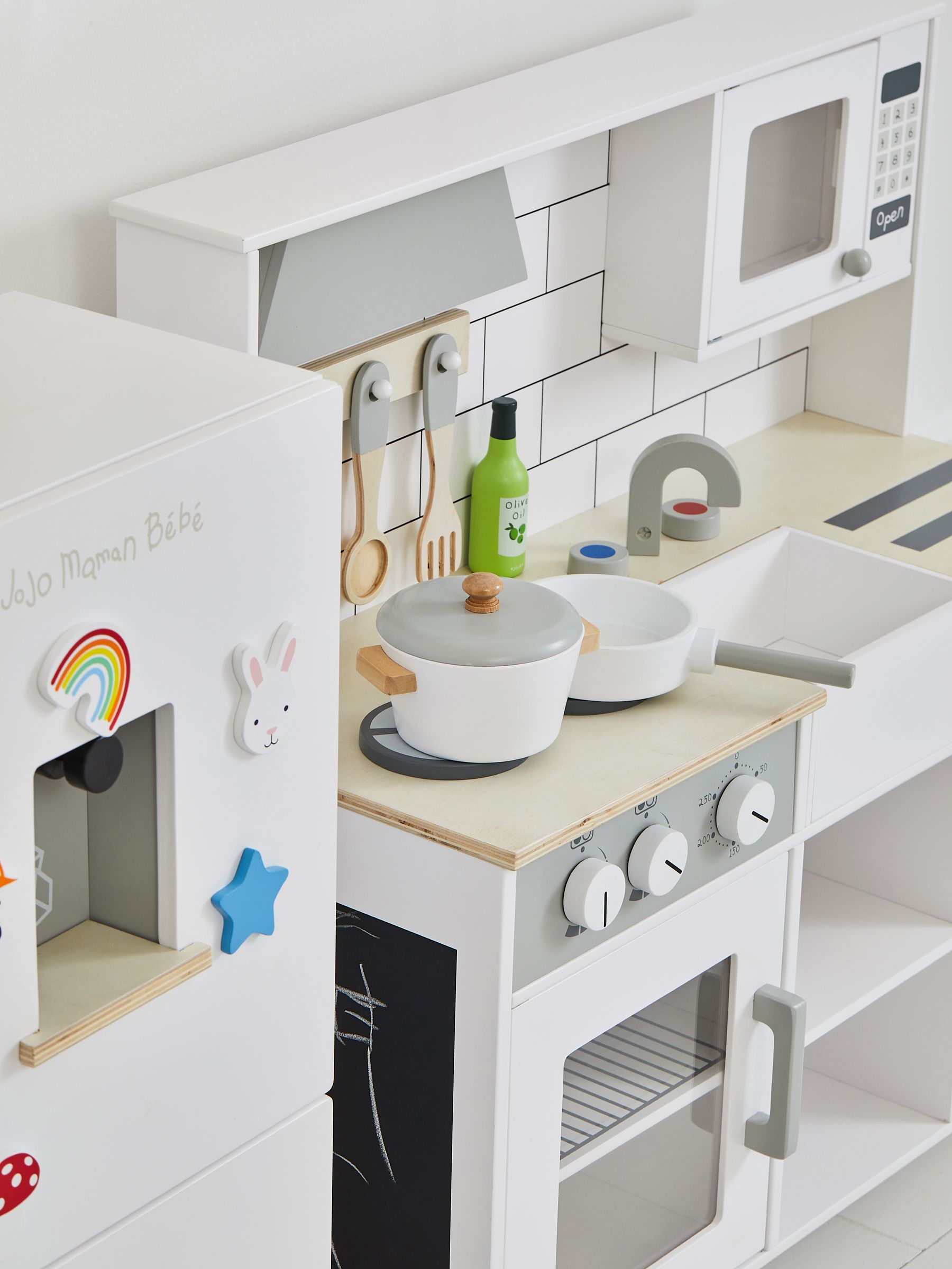 Camden Wooden Fridge Freezer - Image 9 of 12