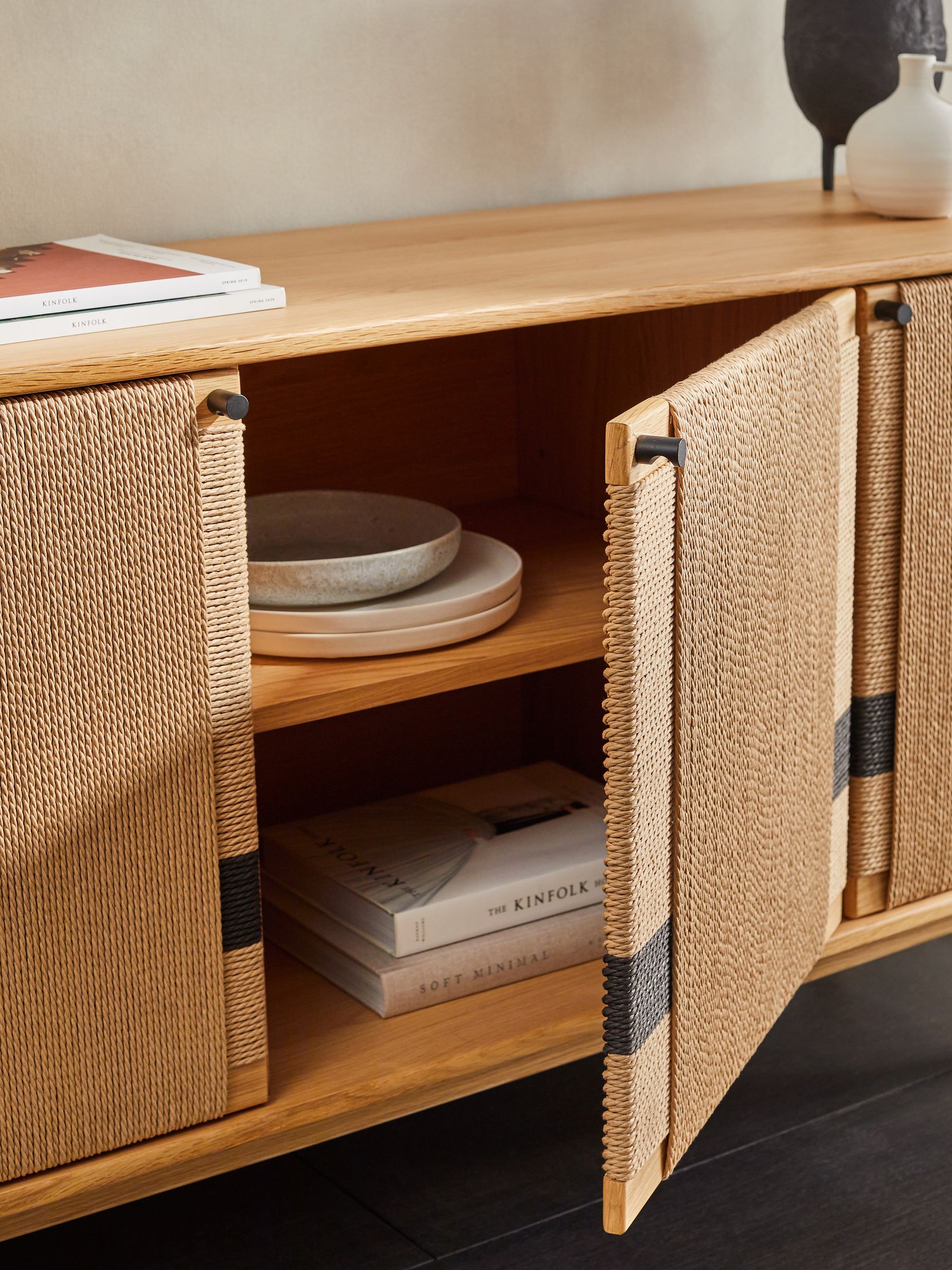 Eden Large Sideboard in Oak - Image 2 of 4