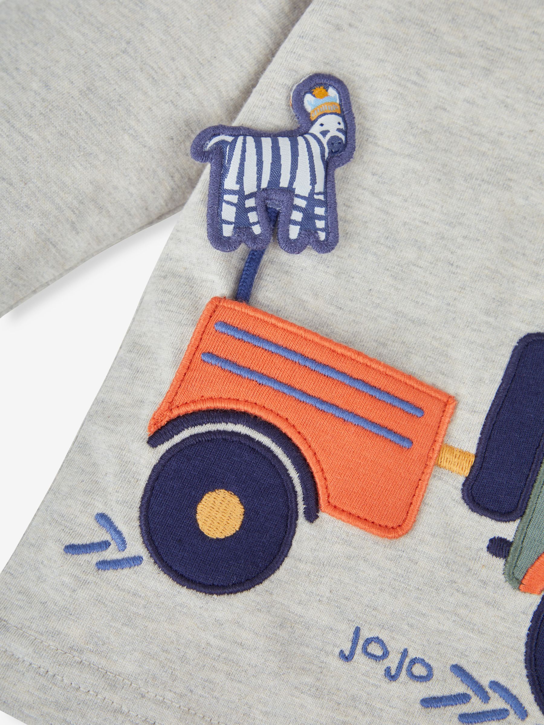 Natural Boys' Safari Car Appliqué Top - Image 5 of 5