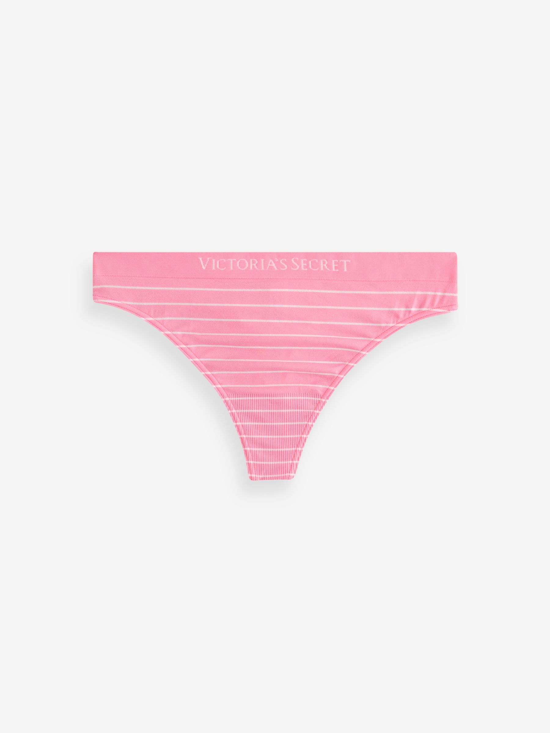 Grey & Pink Thong 4 Pack Logo Knickers - Image 3 of 9