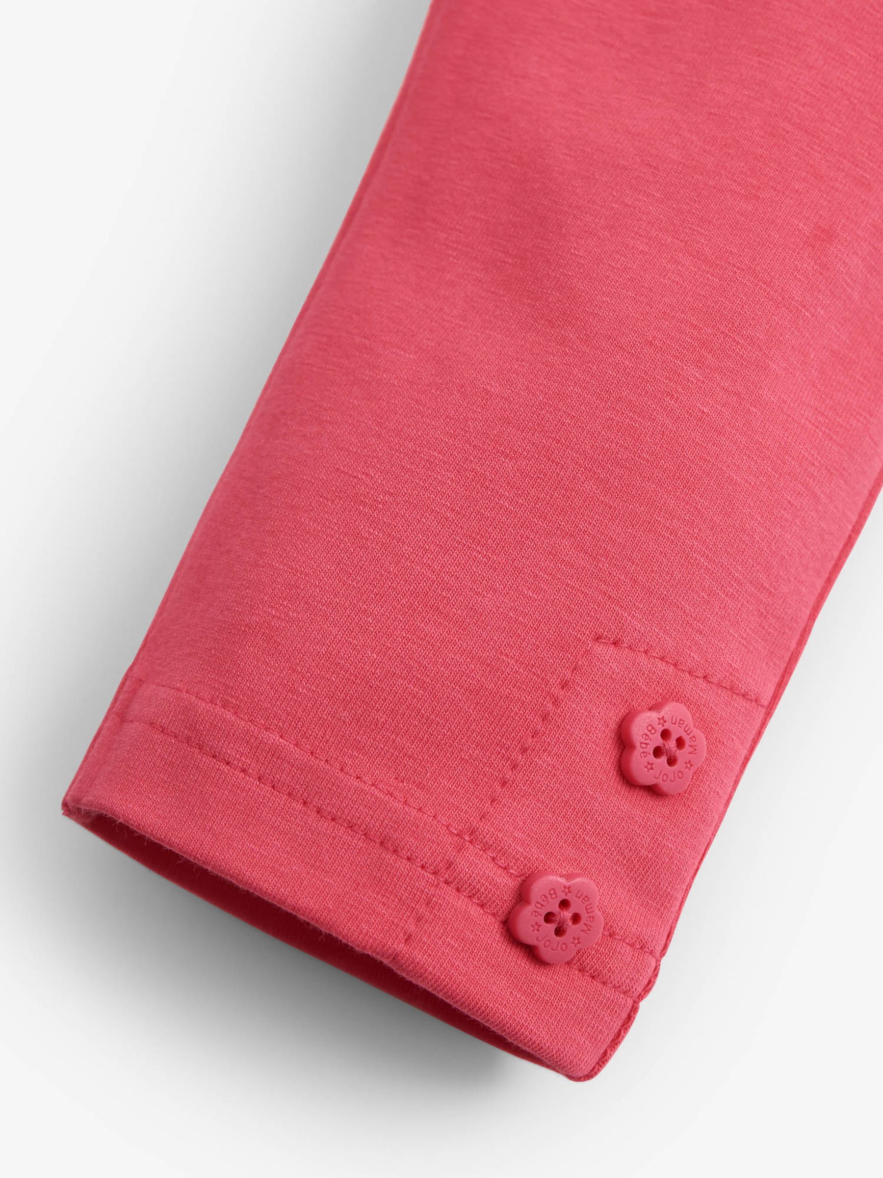Blue 2-Pack Girls' Cherry Print & Pink Leggings - Image 5 of 5