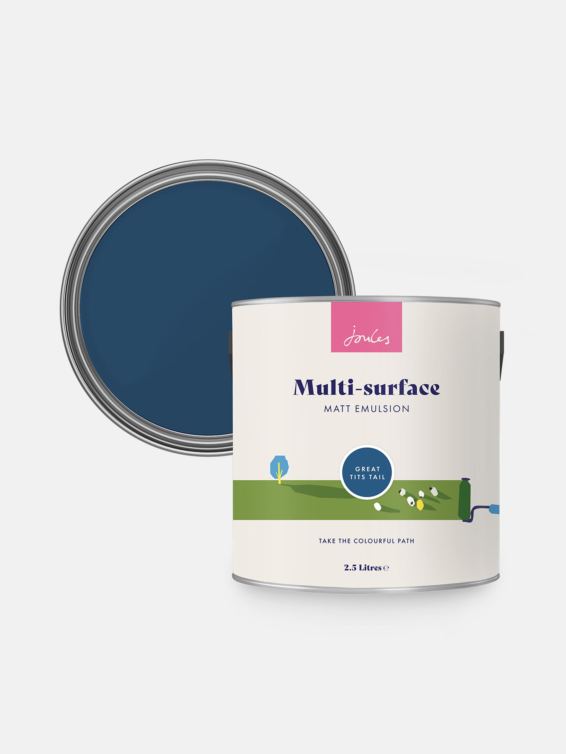 Great Tits Tail Multi Surface Matt Emulsion - Image 4 of 4