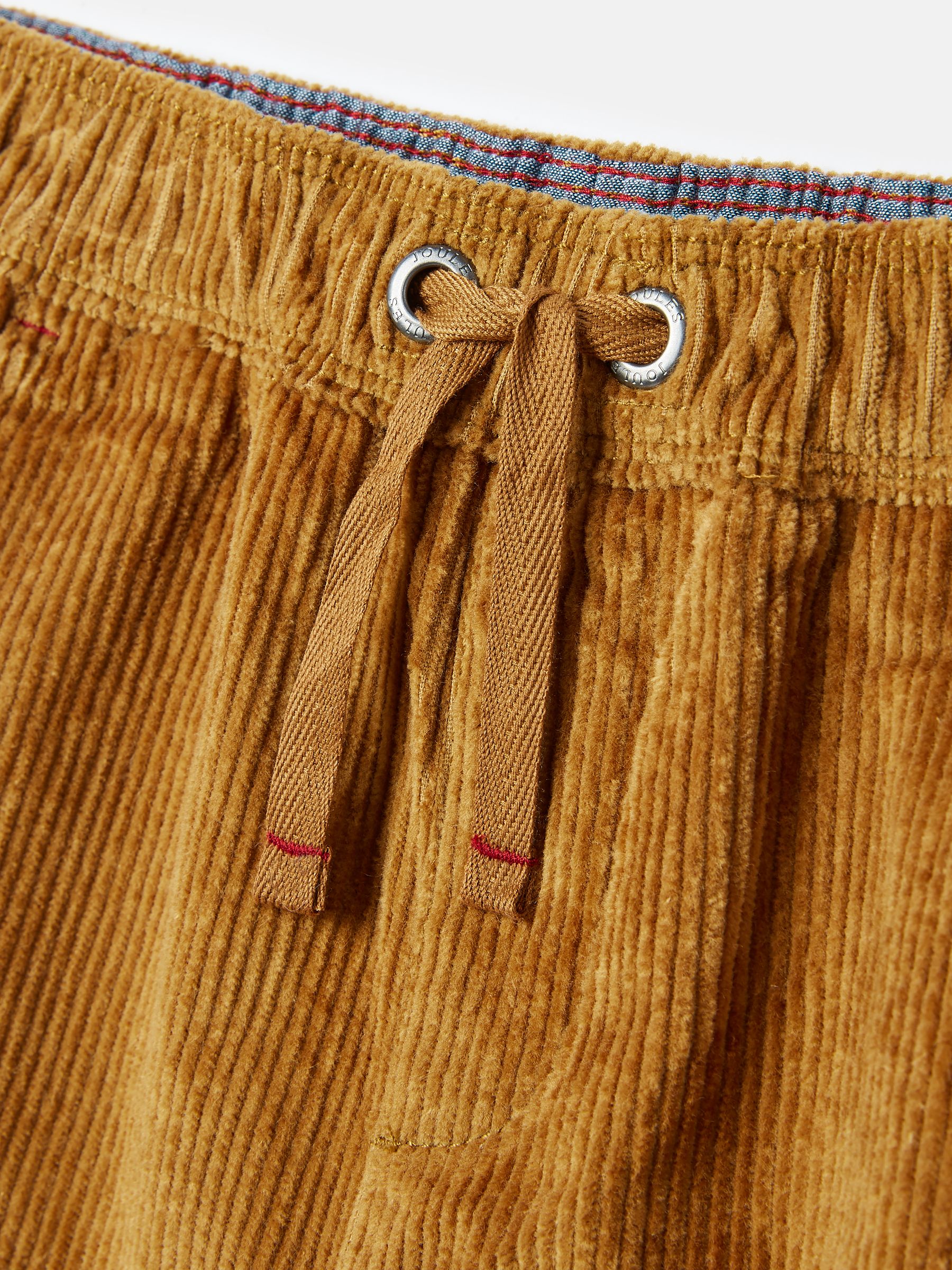 Louis Brown Elasticated Waist Corduroy Trousers - Image 3 of 5