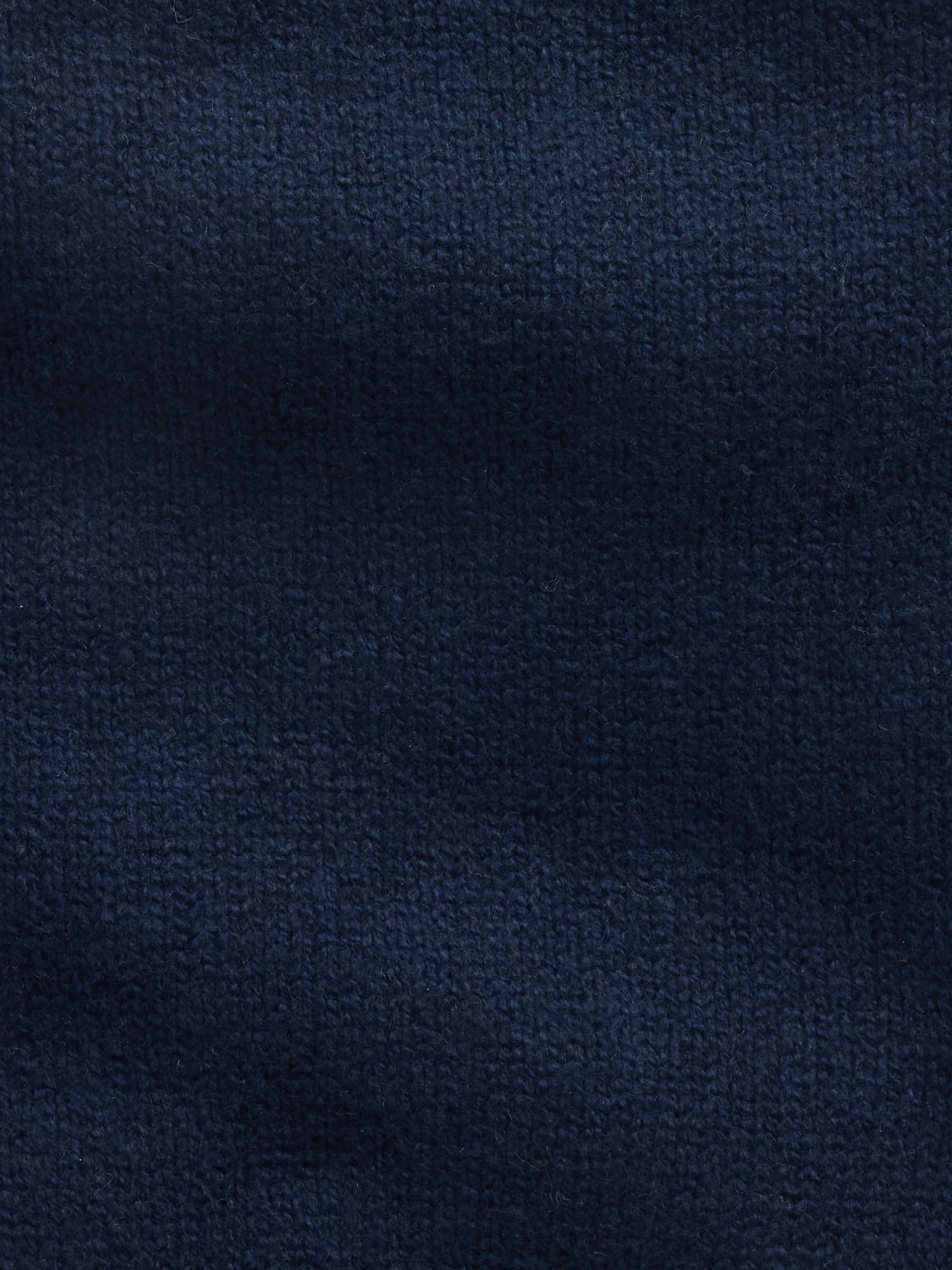 Navy CashSoft Snood Hat - Image 2 of 2 Navy CashSoft Snood Hat - Image 2 of 2
