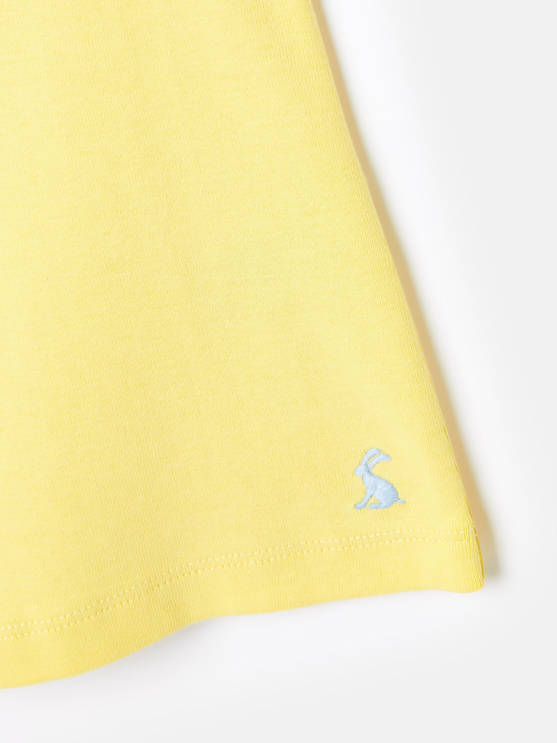 Girls' Butterfly Yellow Frill Sleeve Jersey Vest - Image 3 of 4