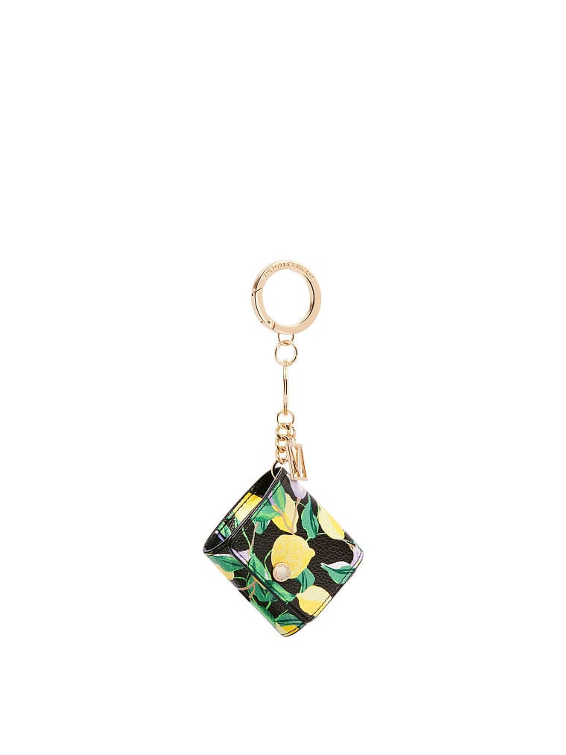 Lemon Black Keychain Wireless Earphone Case - Image 1 of 1