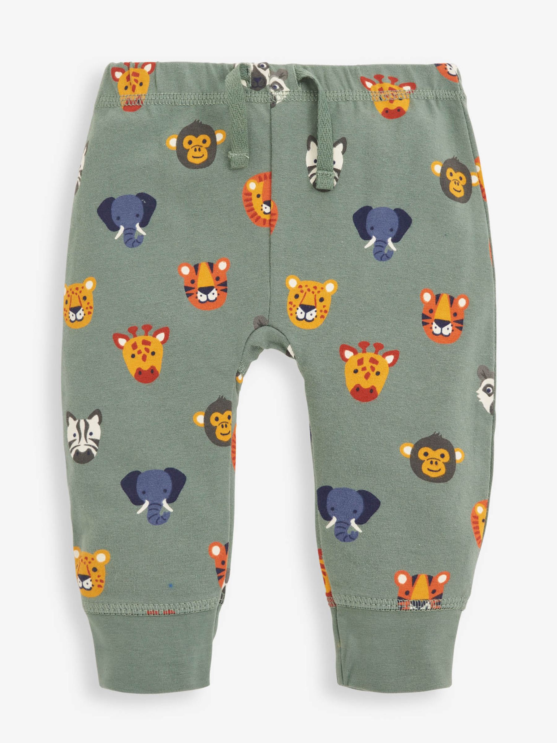 Khaki 2-Pack Khaki Lion & Stripe Baby Leggings - Image 4 of 6