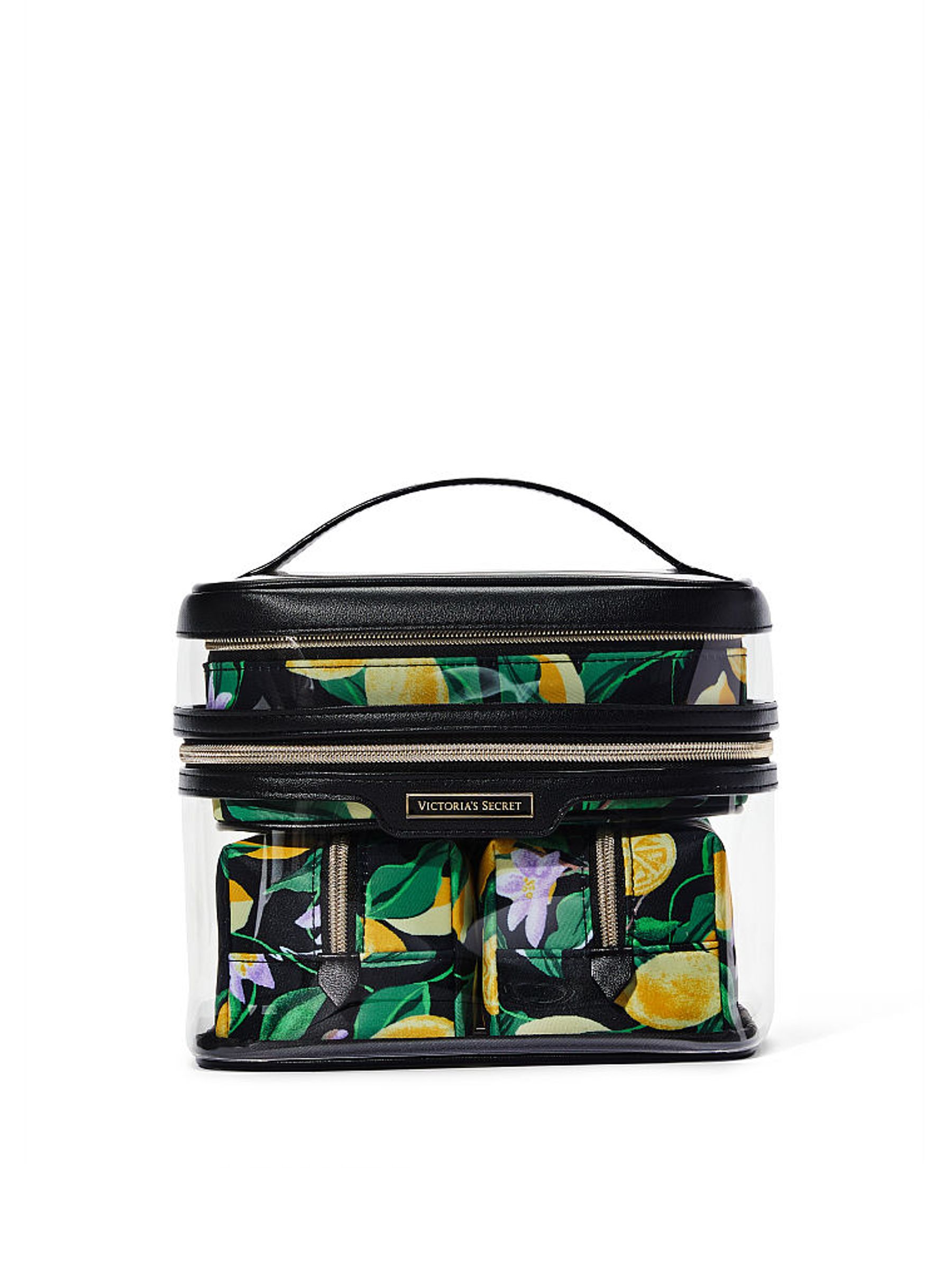 Lemon Black 4 in 1 Makeup Bag - Image 2 of 3