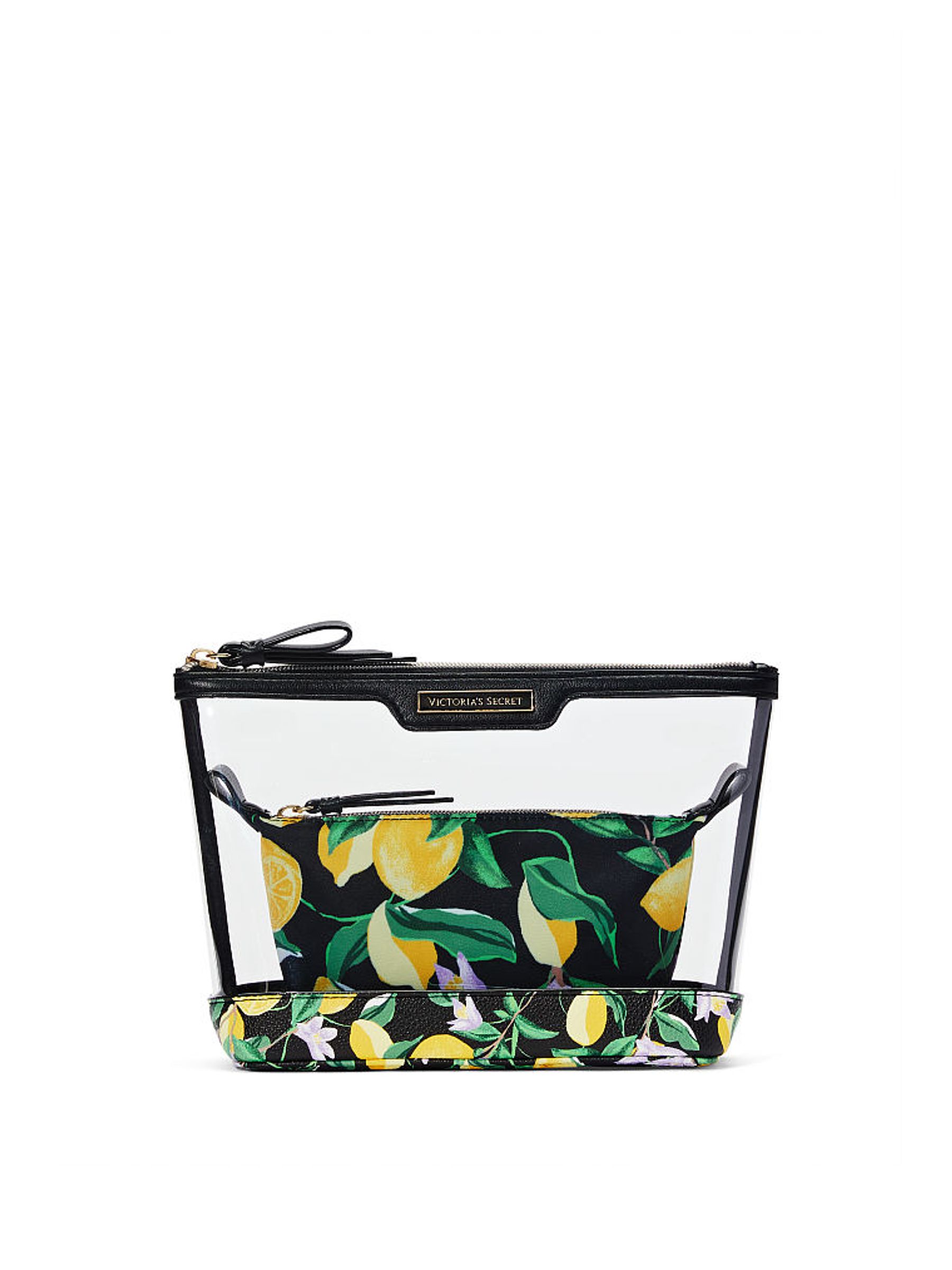 Lemon Black AM/PM Makeup Bag Duo - Image 3 of 3