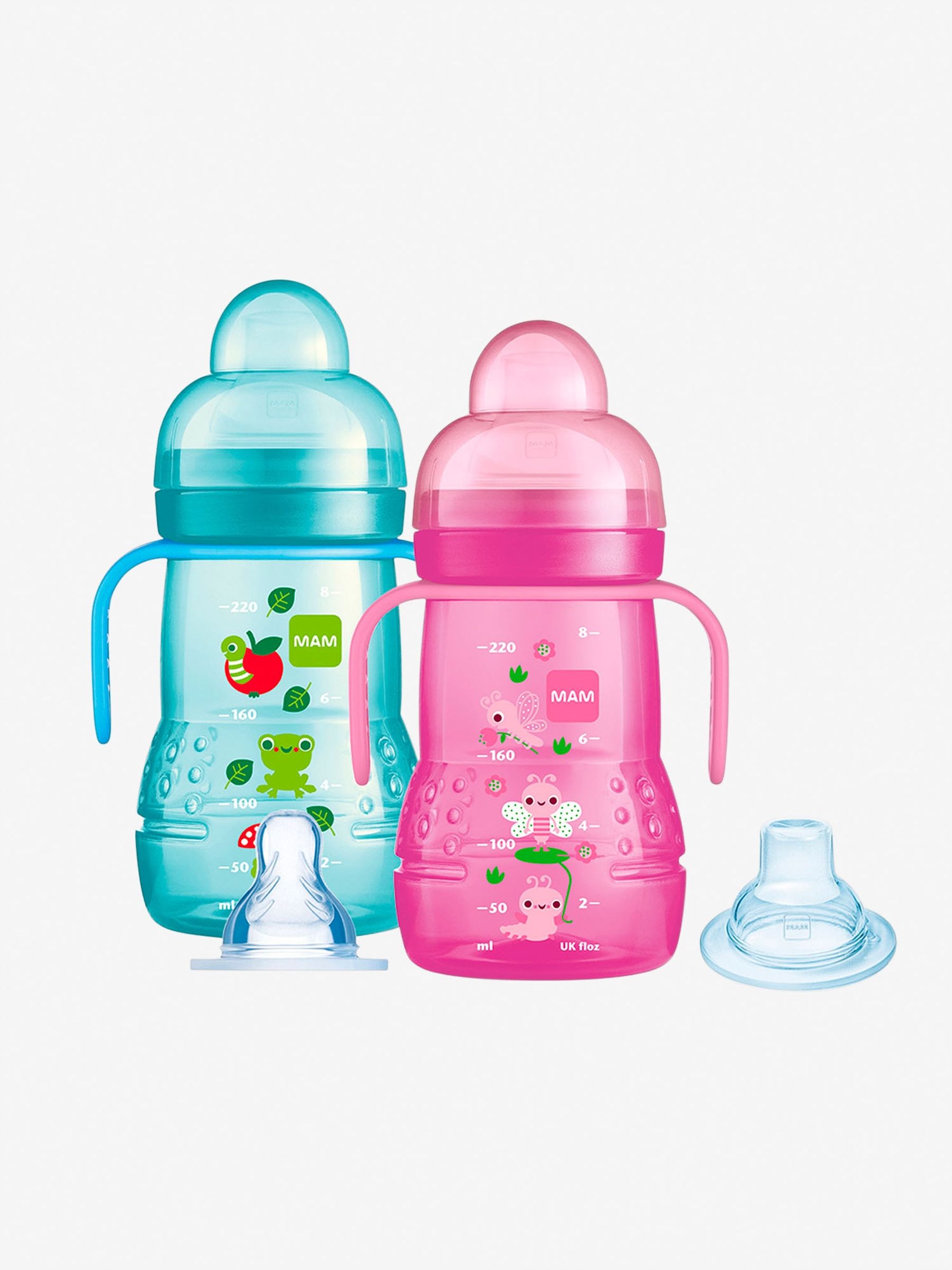 Pink MAM 2-in-1 Trainer Cup - Image 2 of 2