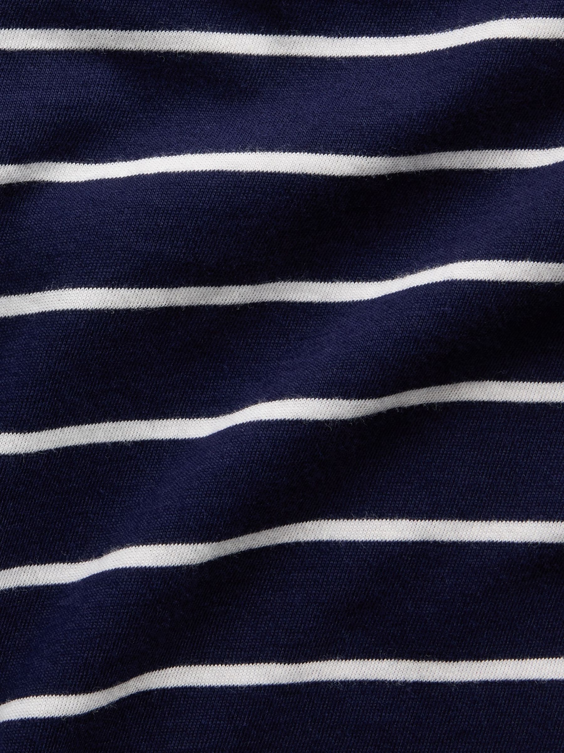 Navy Stripe VintageSoft Short Sleeve T-Shirt - Image 4 of 4