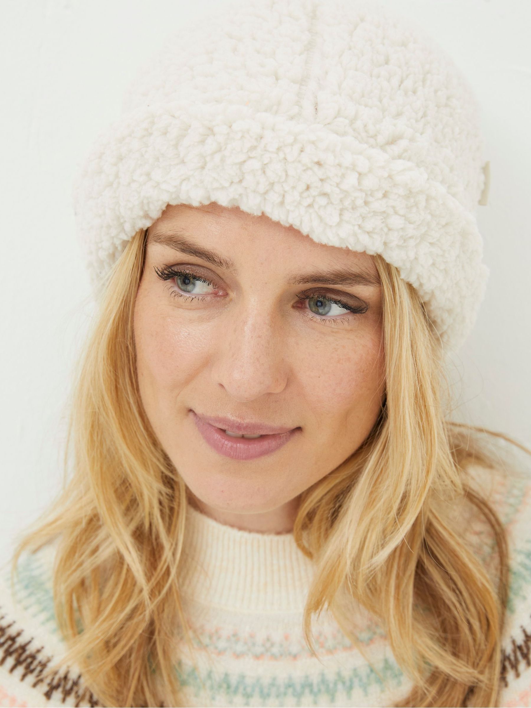 Natural Beanie Hat - Image 3 of 3