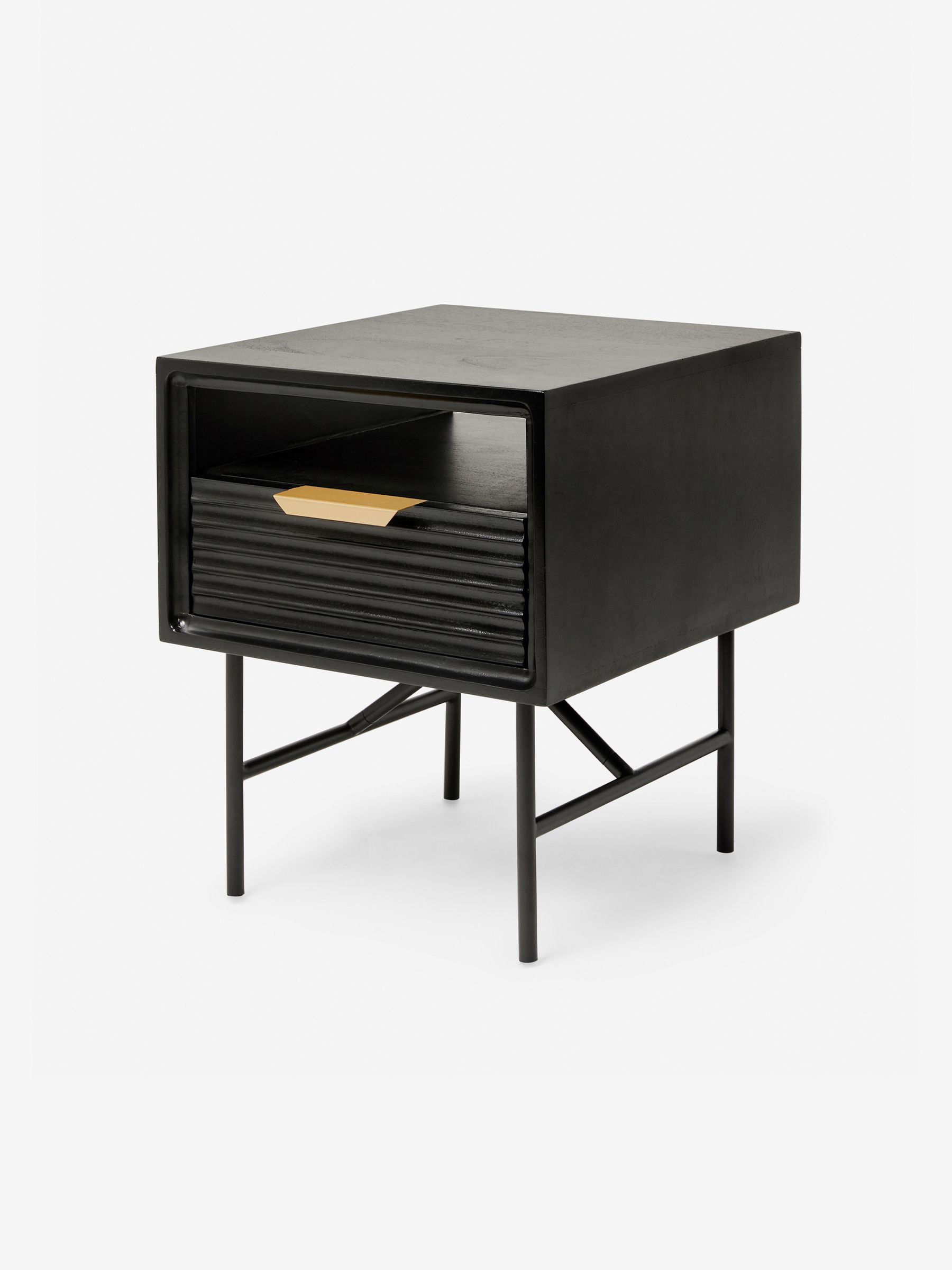 Grey Haines Bedside Table - Image 5 of 8