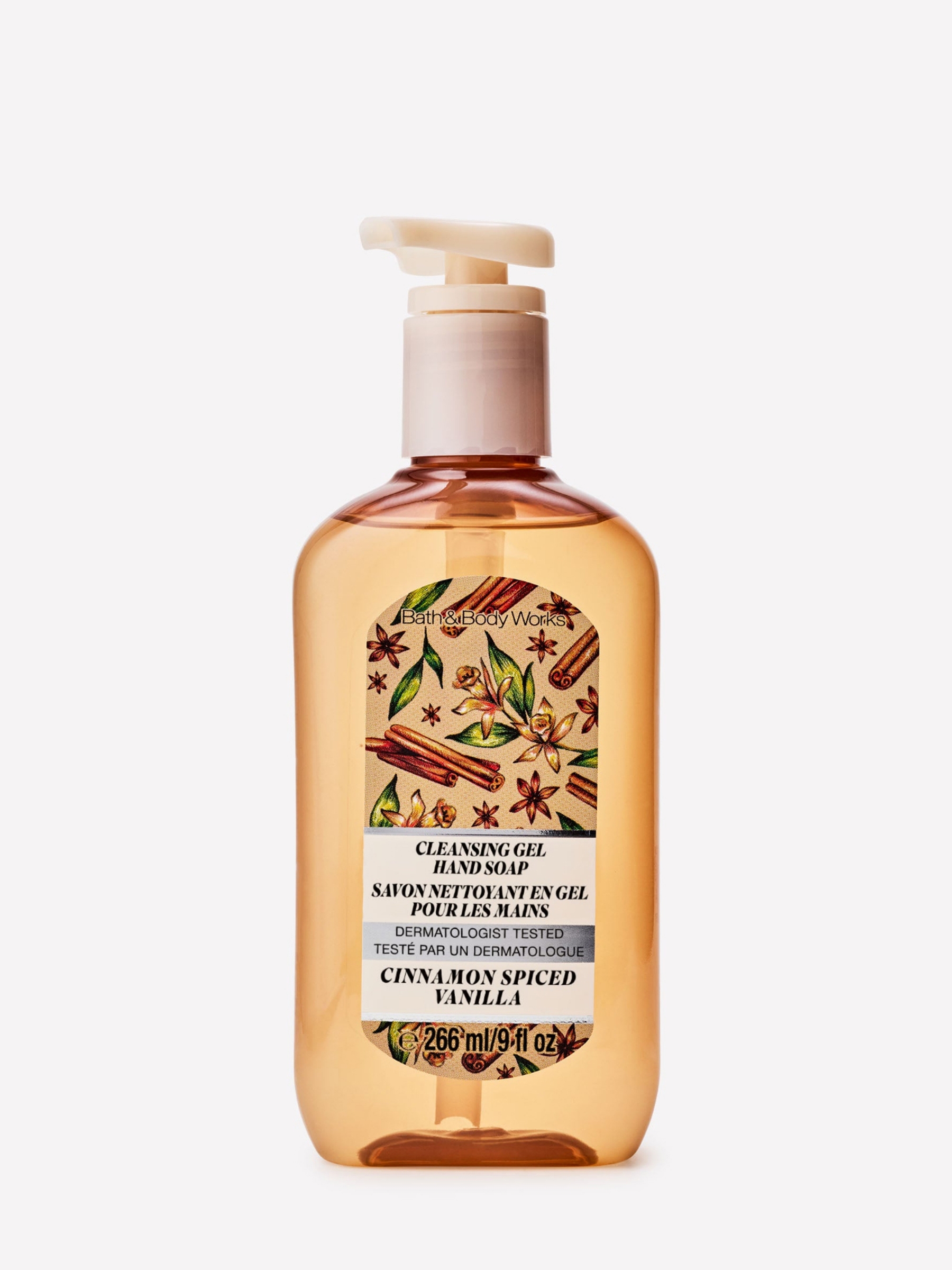 Cinnamon Spiced Vanilla Cleansing Gel Hand Soap 266ml - Image 1 of 5