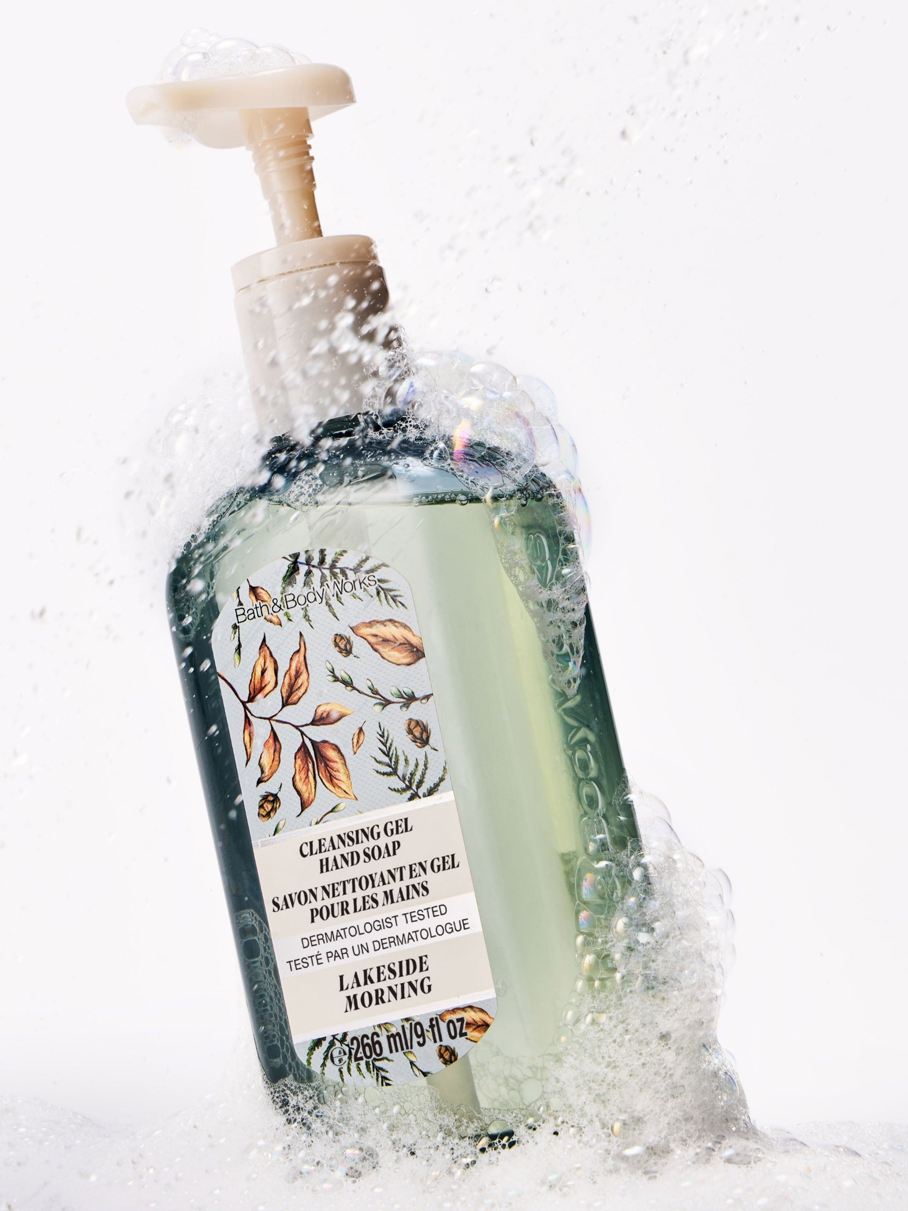 Lakeside Morning Cleansing Gel Hand Soap 266ml - Image 2 of 4 Lakeside Morning Cleansing Gel Hand Soap 266ml - Image 2 of 4