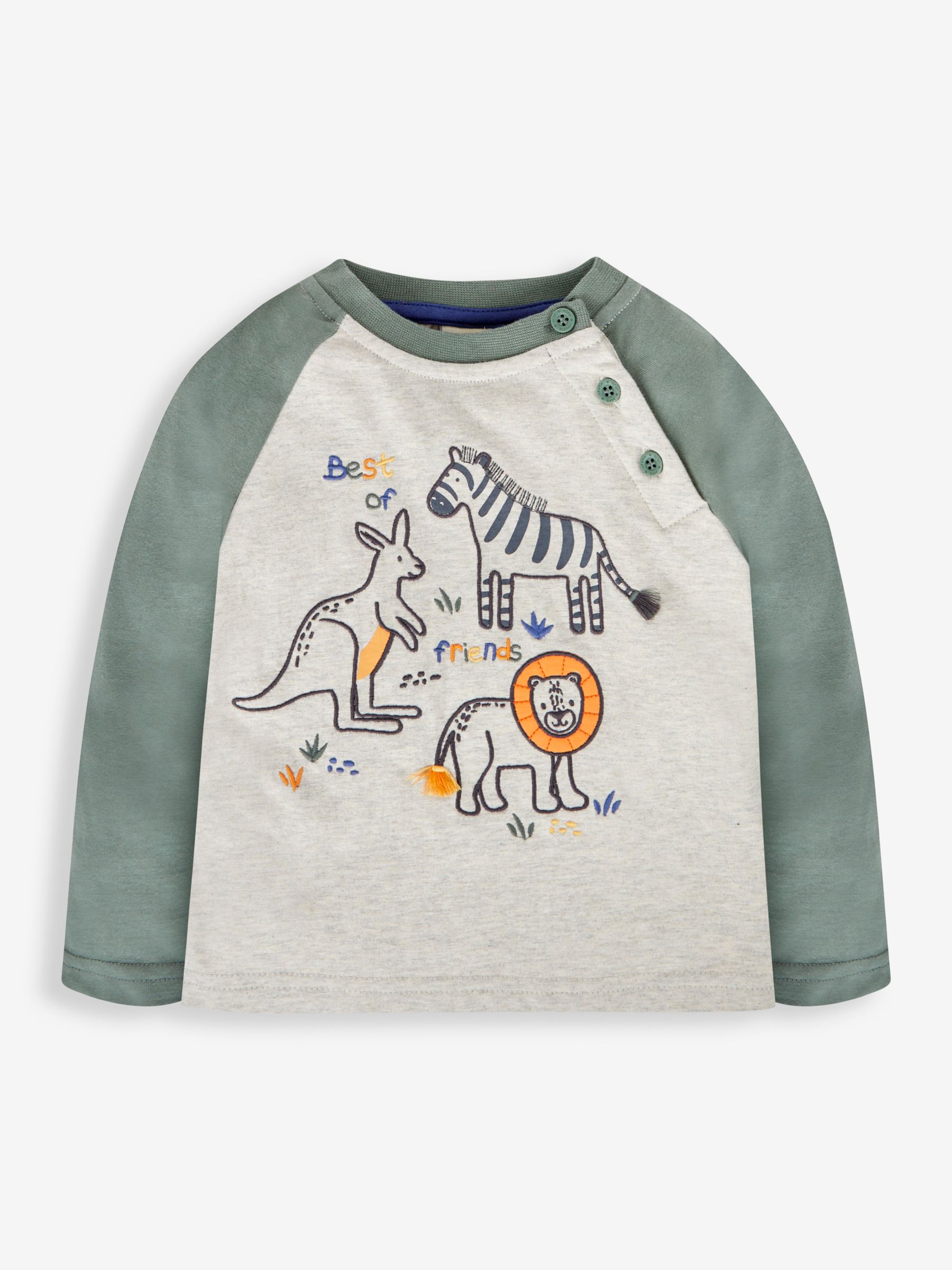 Natural Animals Of The World Appliqué Top - Image 1 of 3