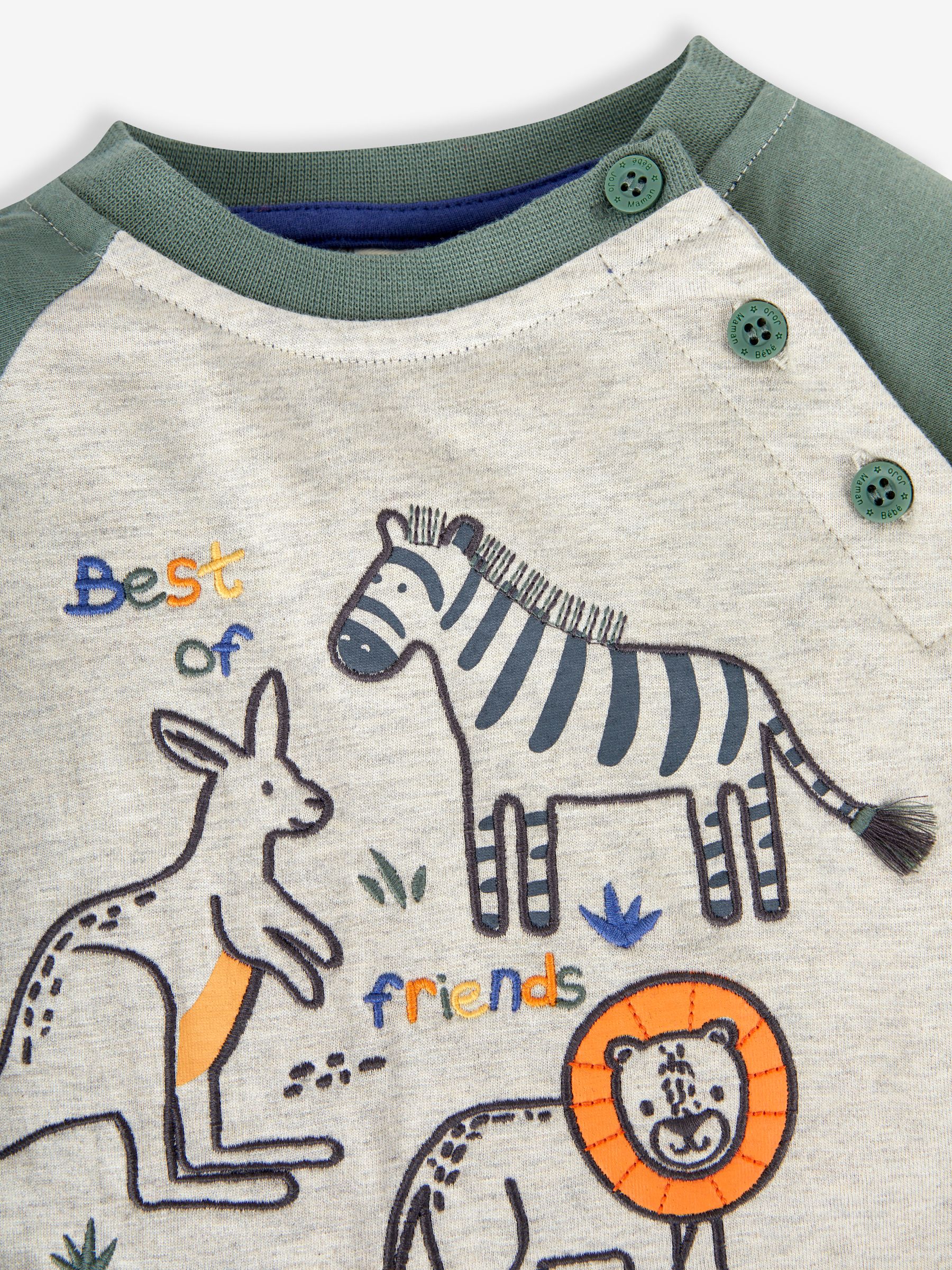 Natural Animals Of The World Appliqué Top - Image 2 of 3