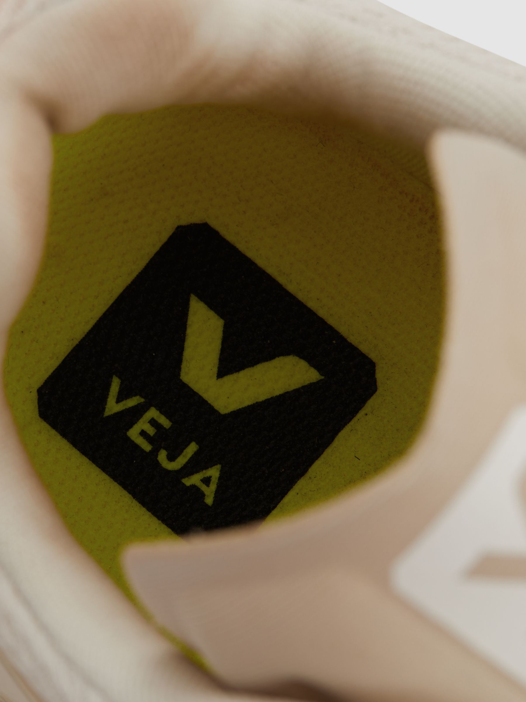 Veja Mesh Running Trainers in Gravel Almond - Image 6 of 7