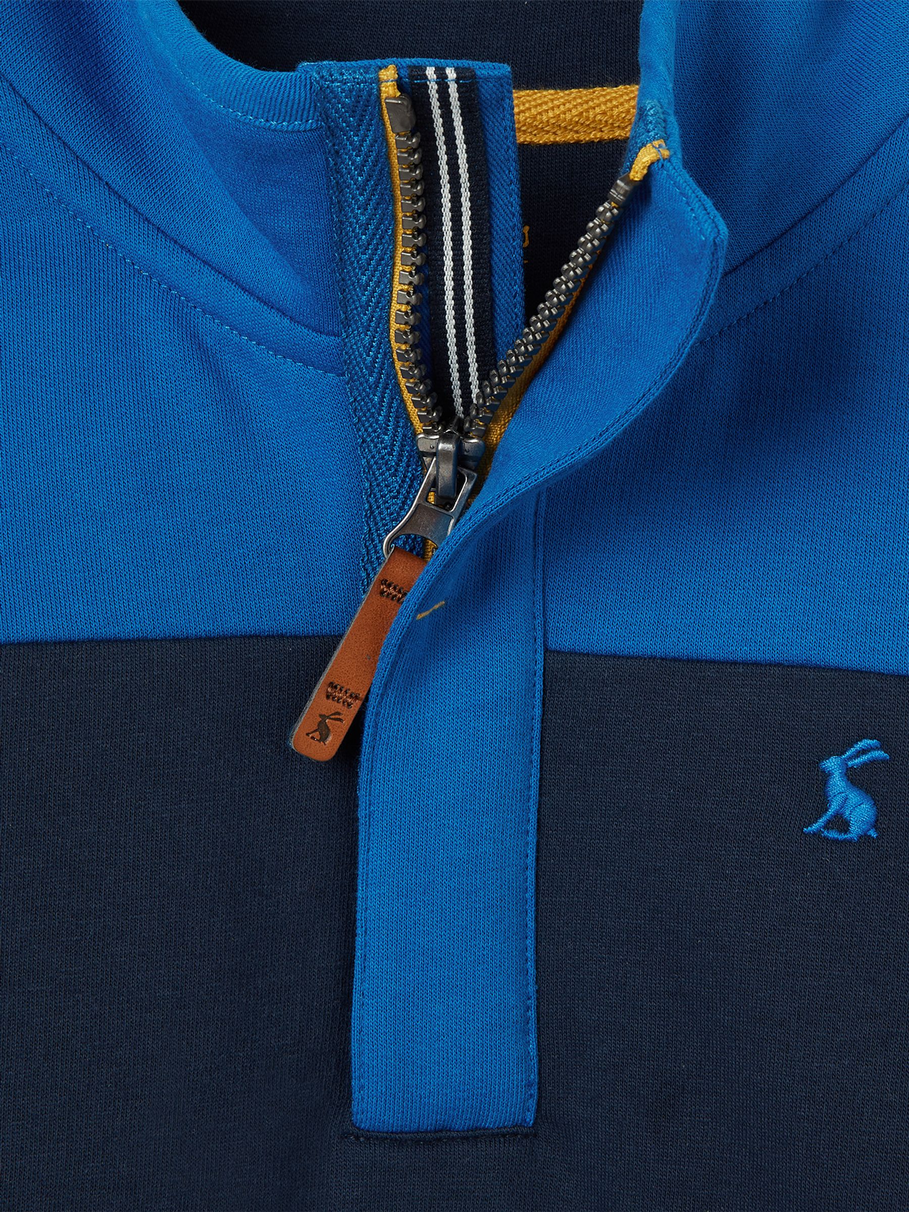 Dale Blue Quarter Zip Sweatshirt - Image 4 of 5