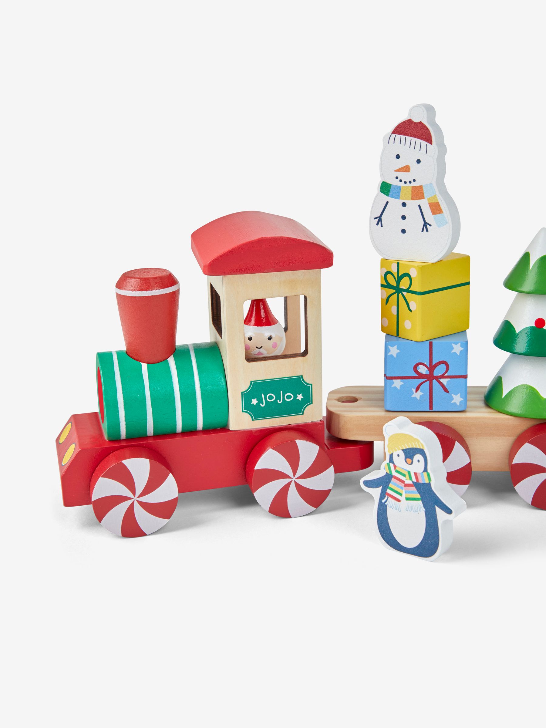 Wooden Christmas Train - Image 6 of 6