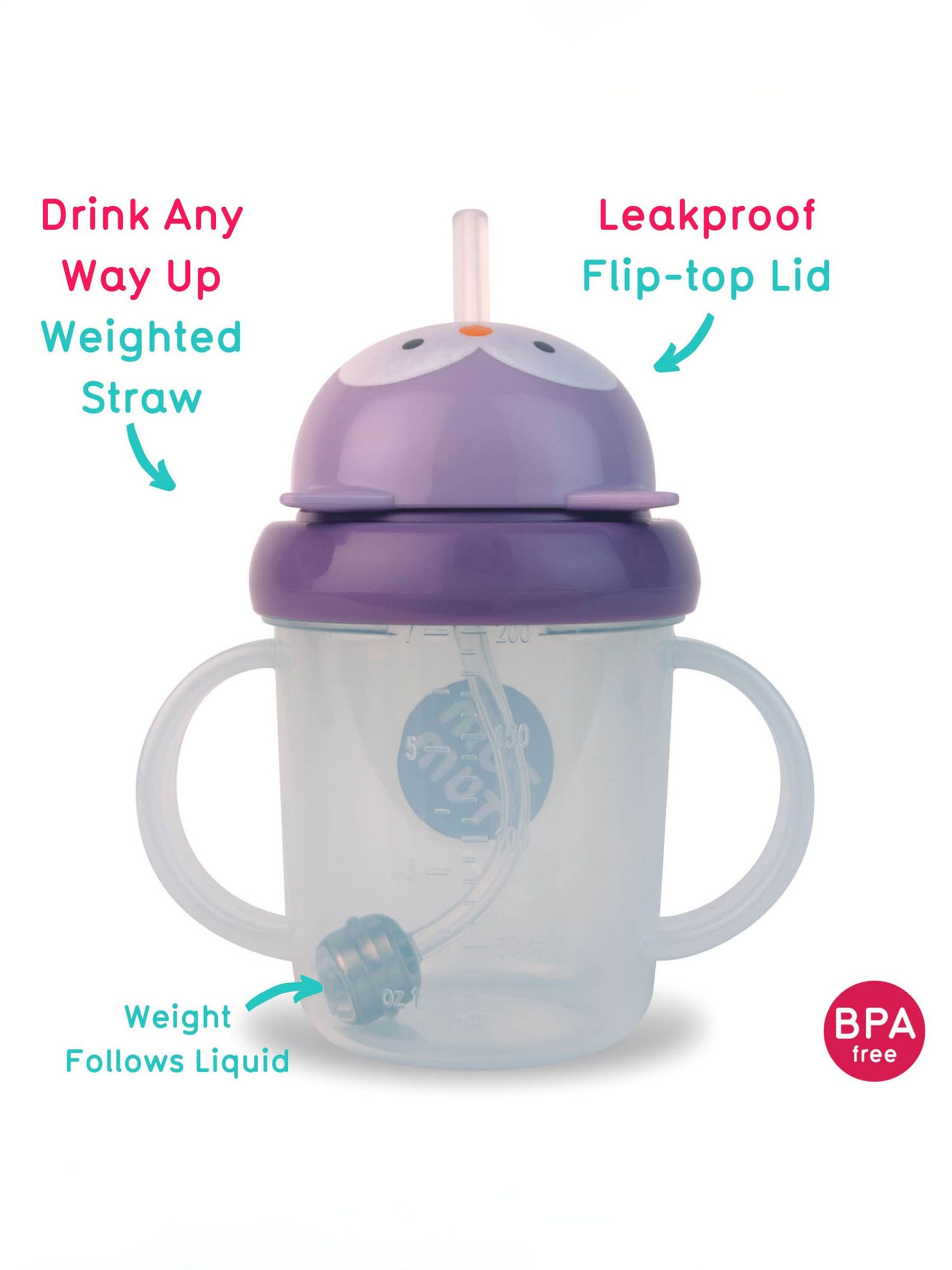 Tum Tum Olivia Owl Tippy Up Cup - Image 4 of 4