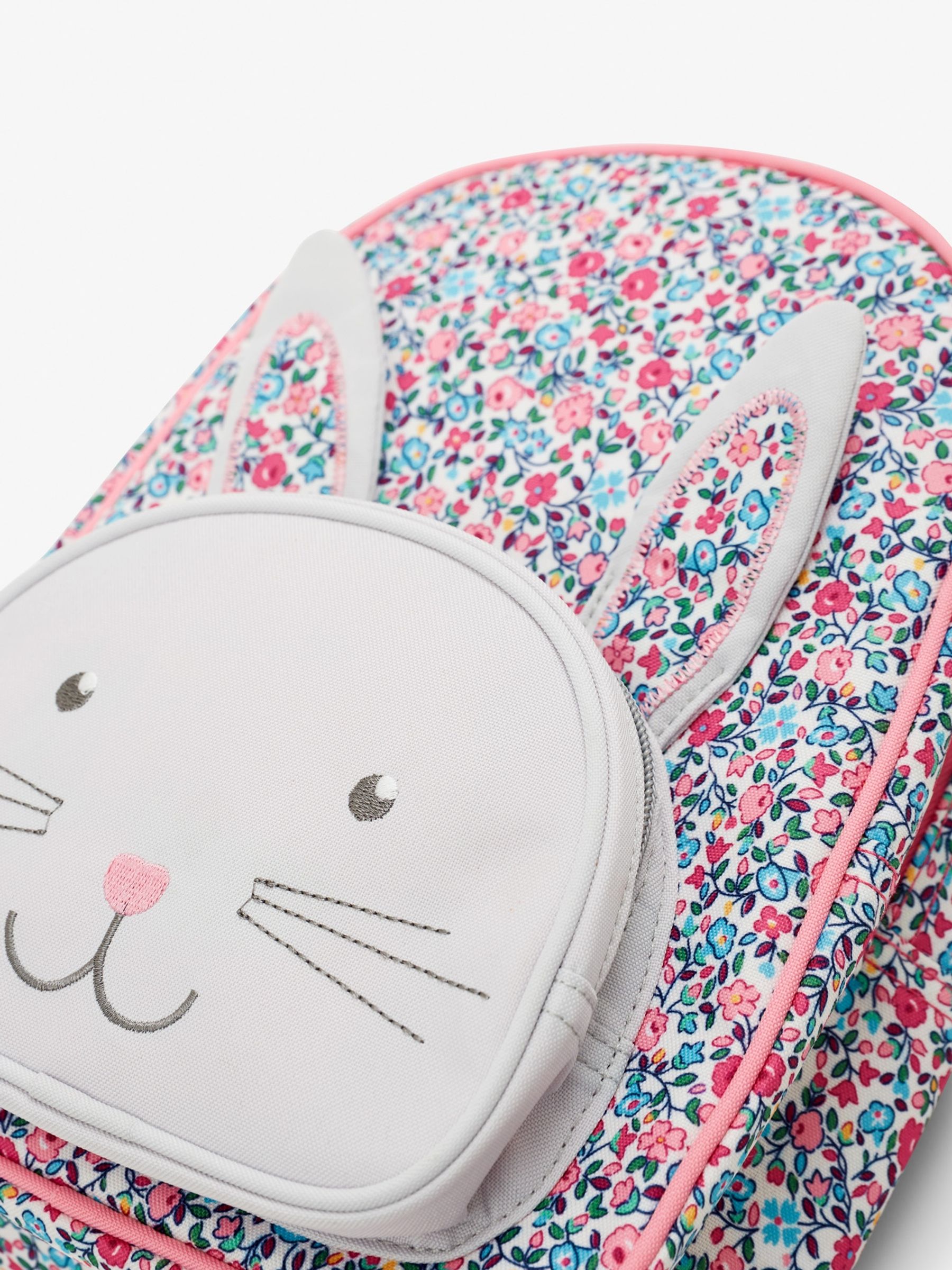 Personalised Bunny Backpack in Pink - Image 5 of 8