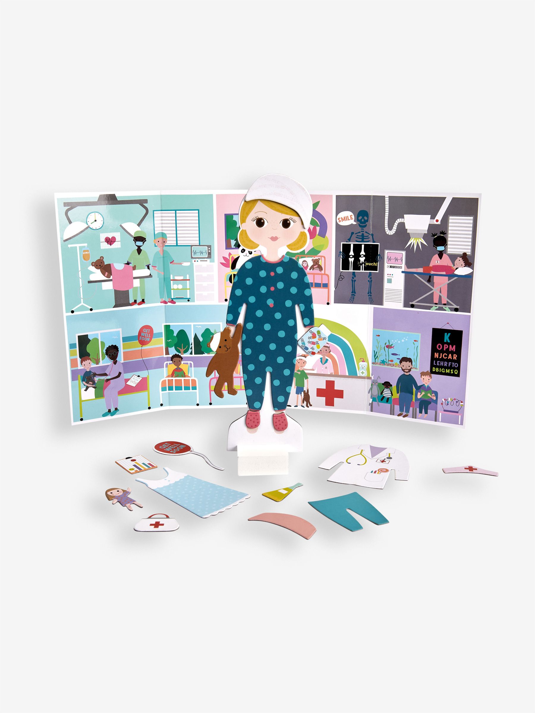 Floss & Rock Florence Magnetic Dress-up Doll - Image 1 of 1