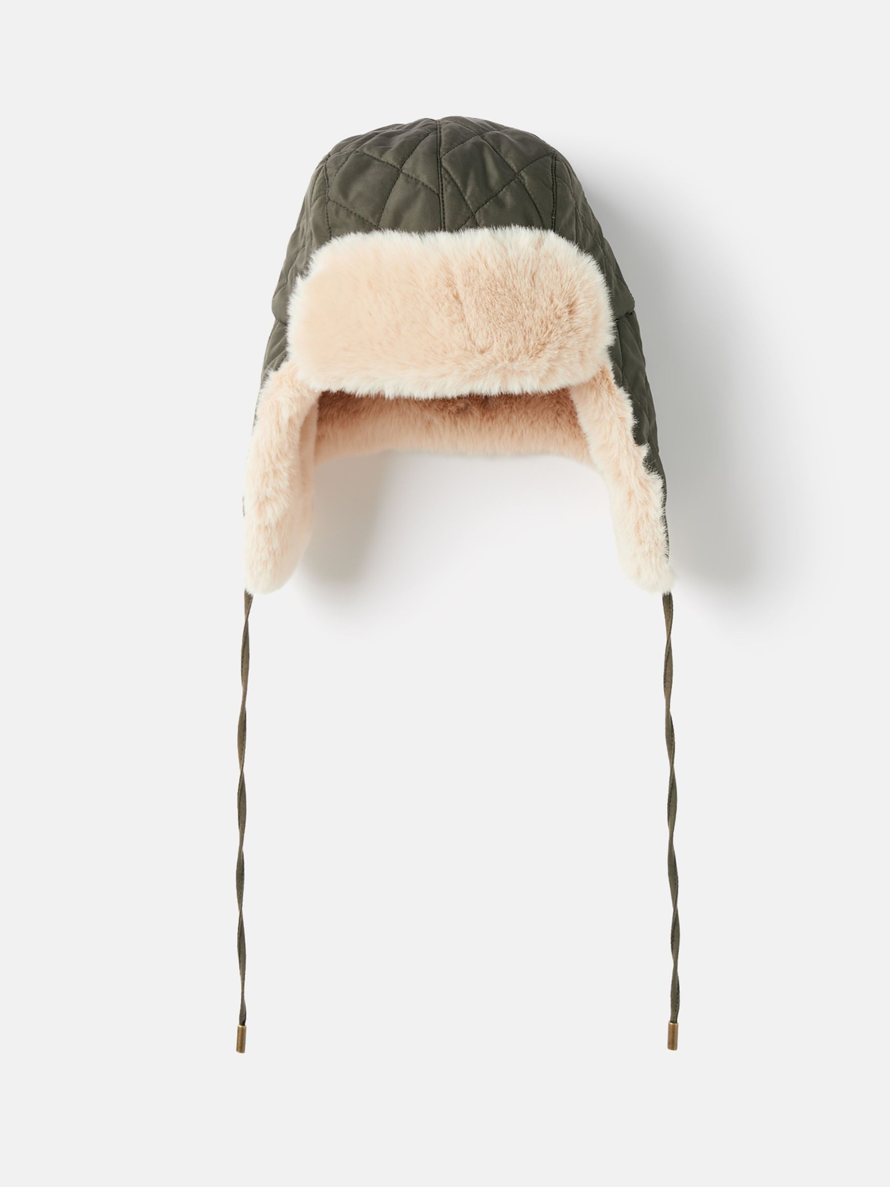 Eira Green Faux Fur Lined Trapper Hat - Image 4 of 6