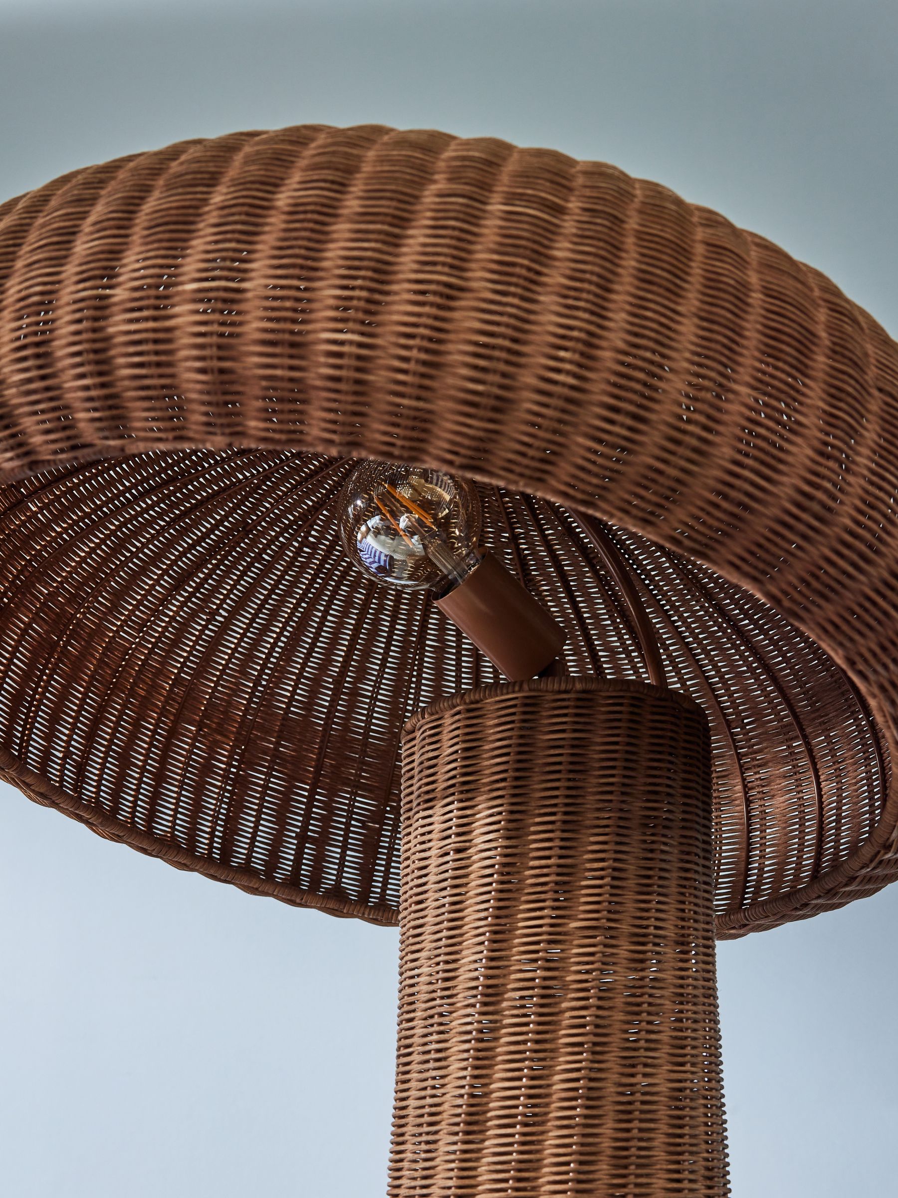 Leilani Rattan Floor Light in Natural - Image 4 of 4
