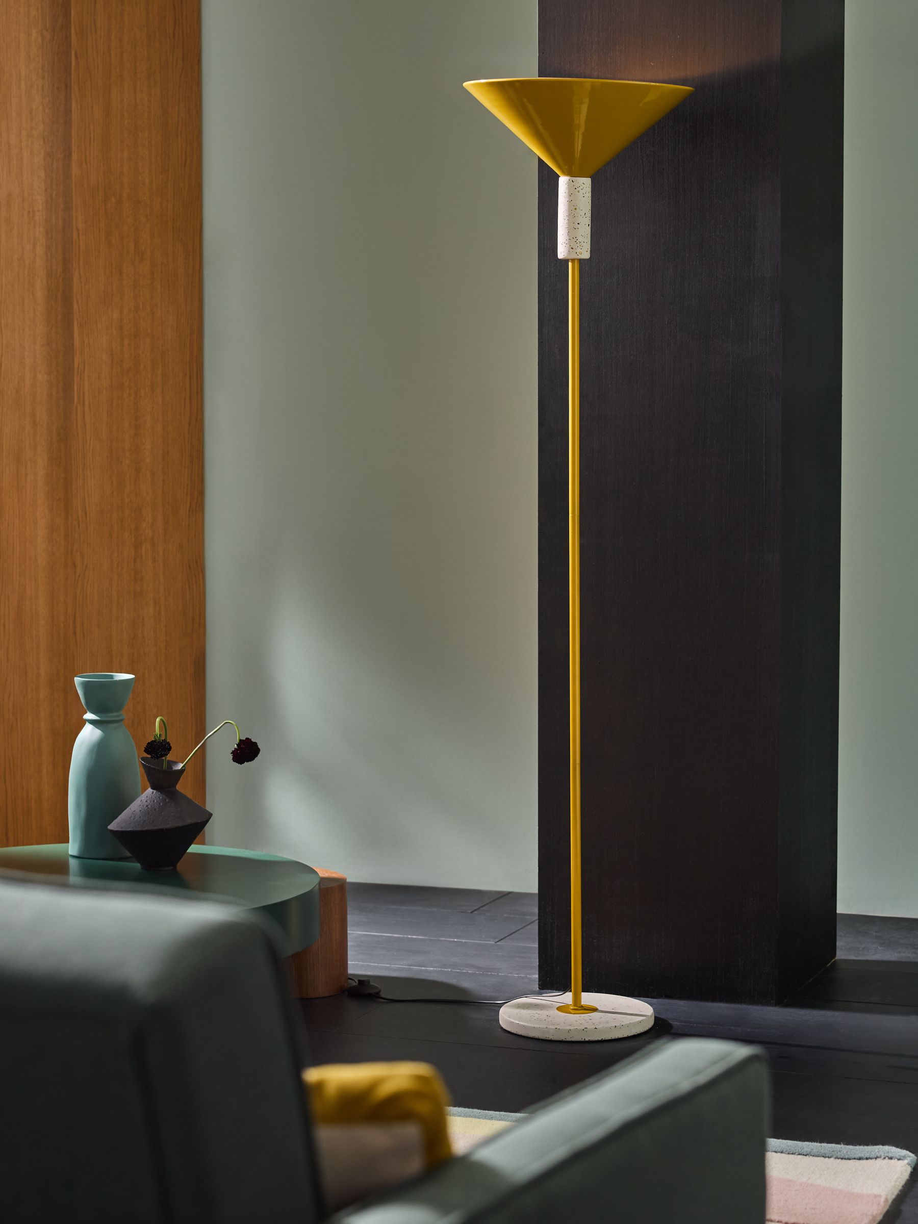 Mirissa Floor Light in Yellow - Image 2 of 5
