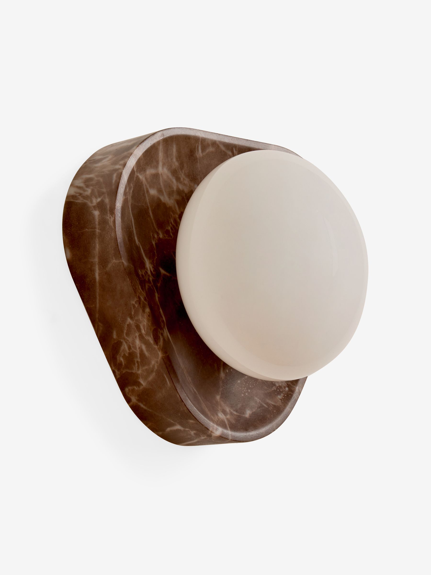 Wilf Wall Light in Red Marble Effect - Image 5 of 5