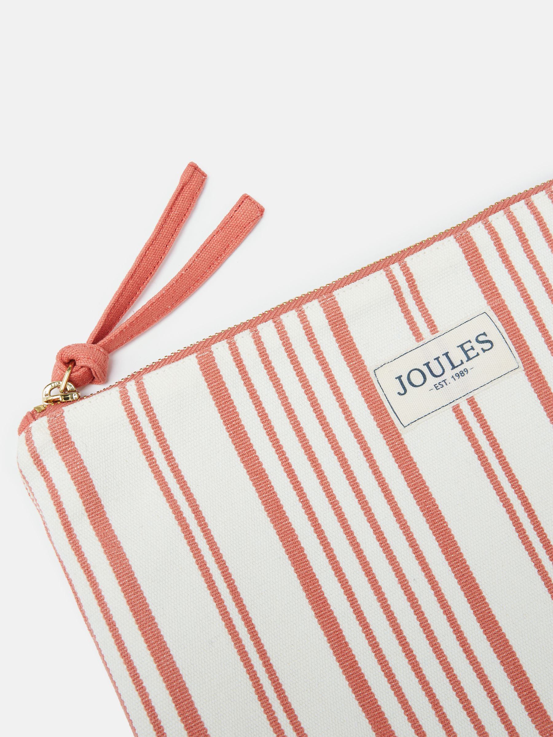 Carrywell Cream & Red Zip Pouch - Image 3 of 4