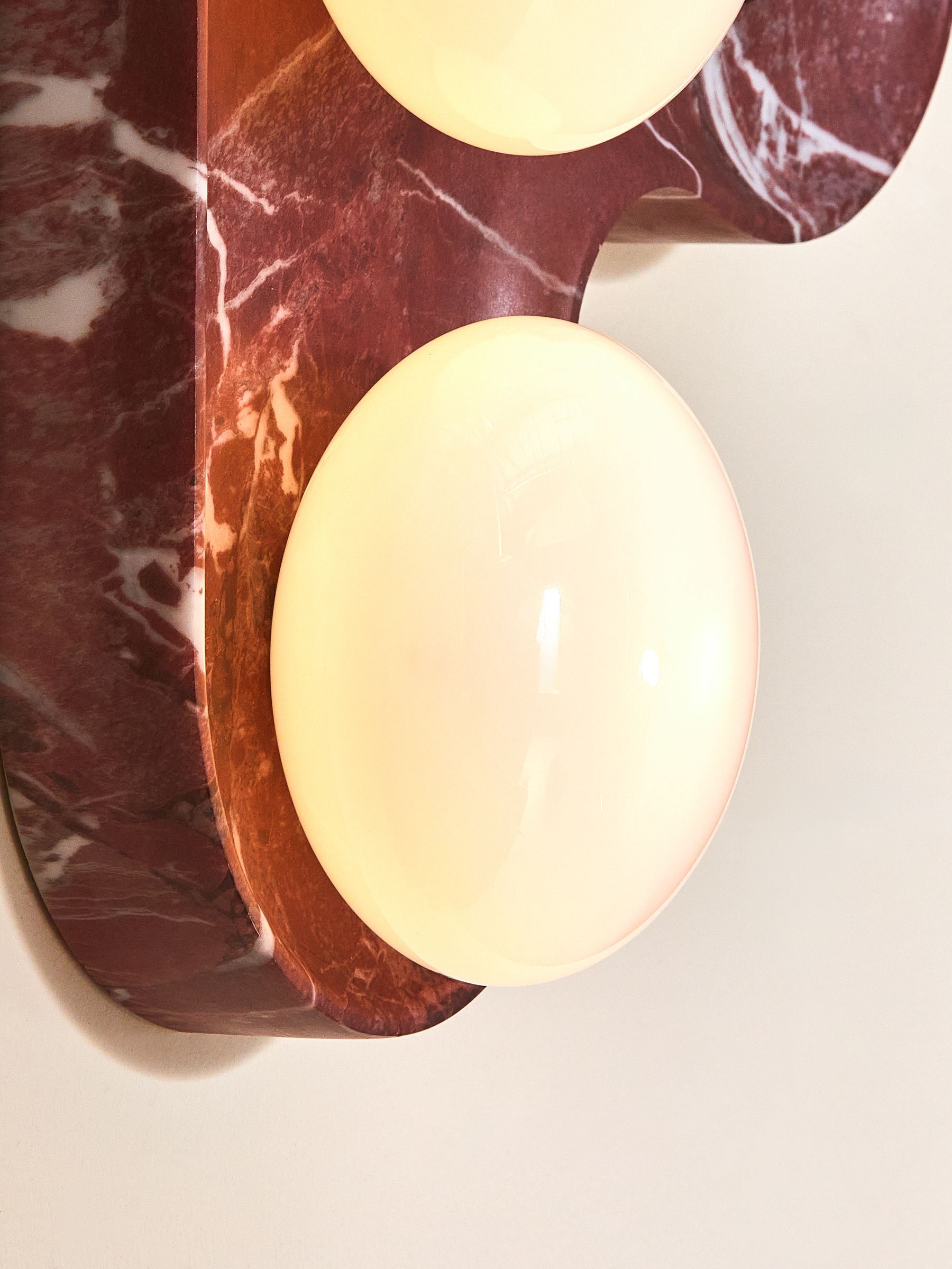 Wilf Wall Light in Red - Image 3 of 4