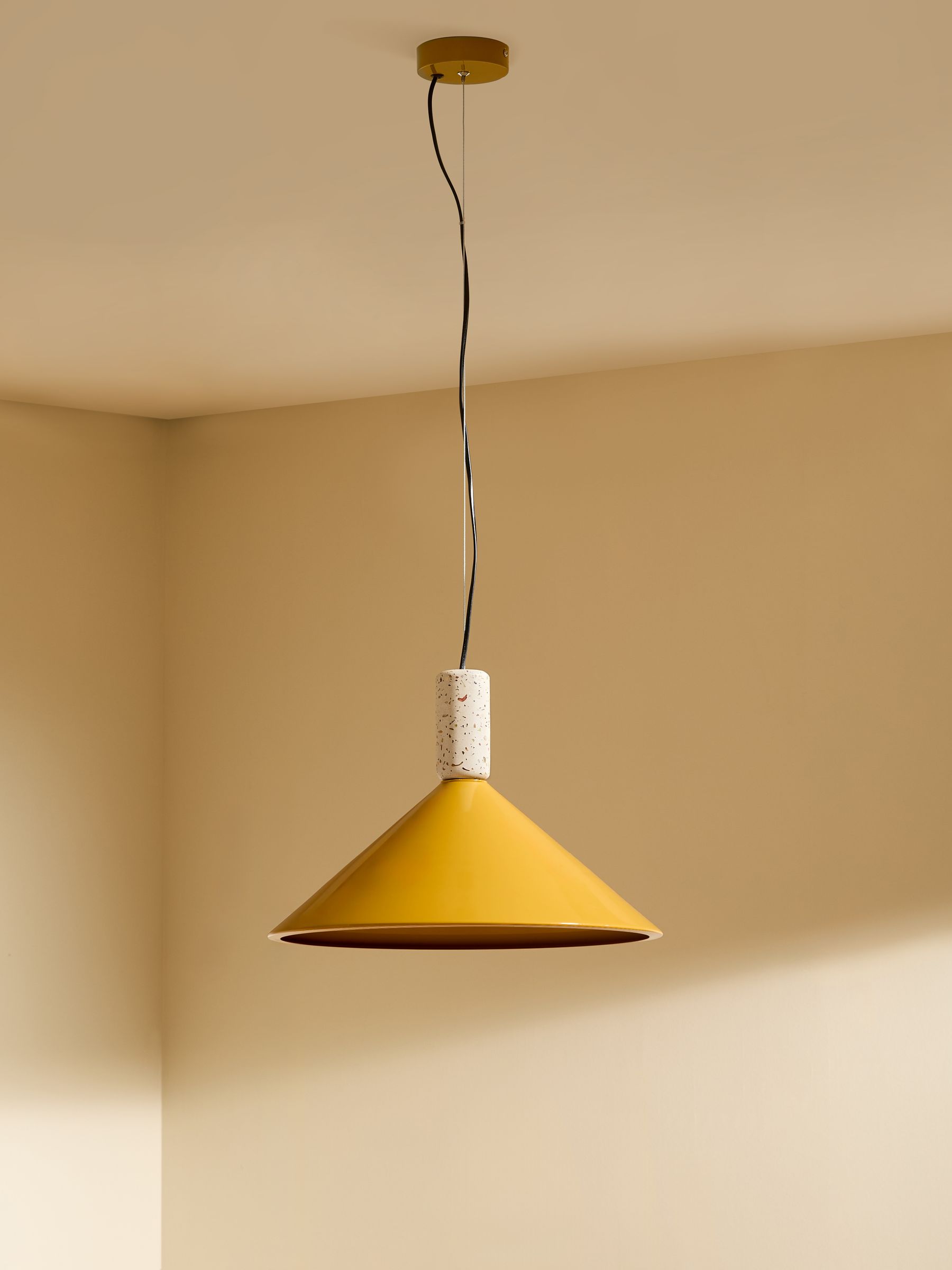 Mirissa Pendant Light in Yellow - Image 2 of 6