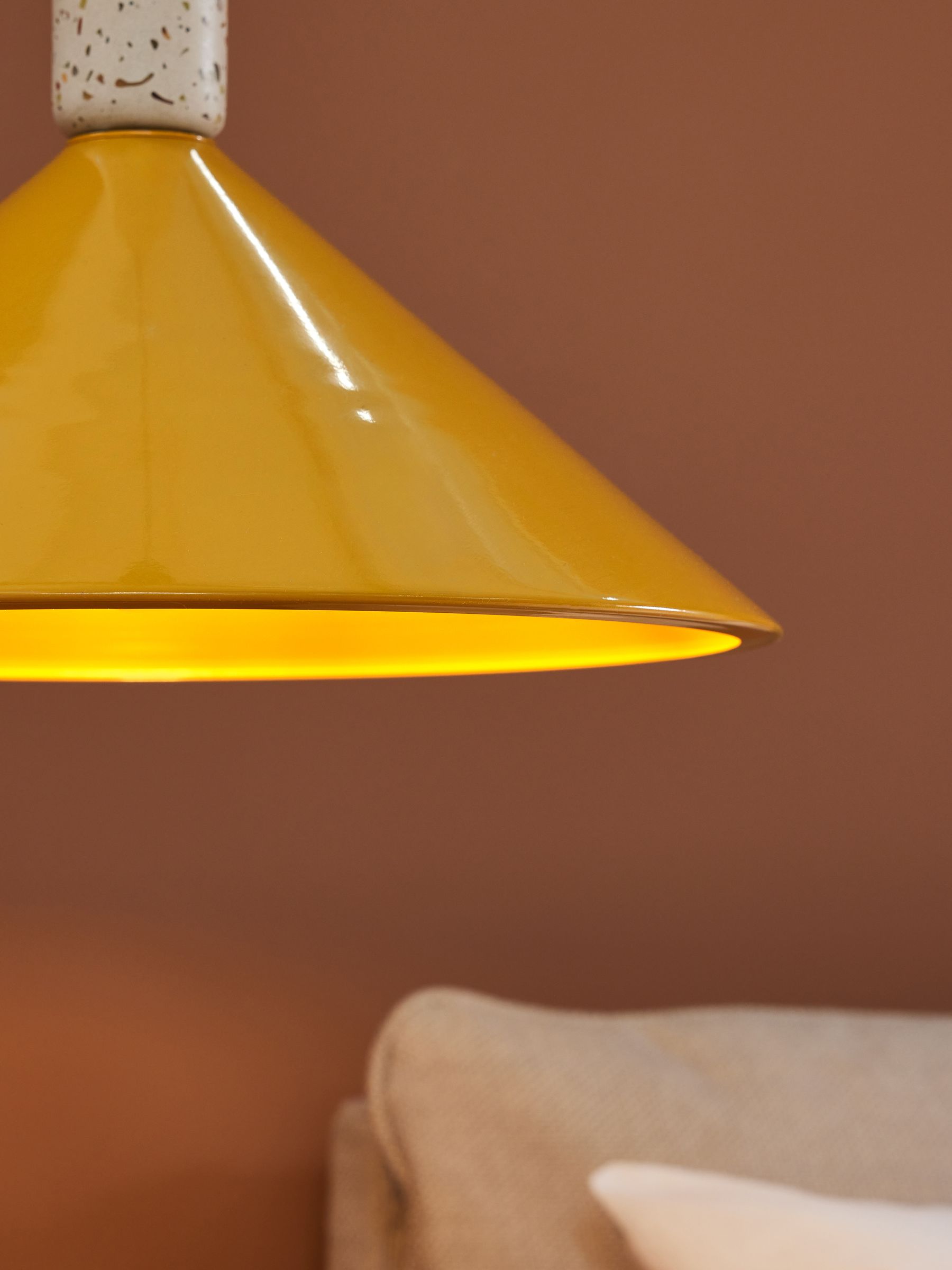 Mirissa Pendant Light in Yellow - Image 3 of 6