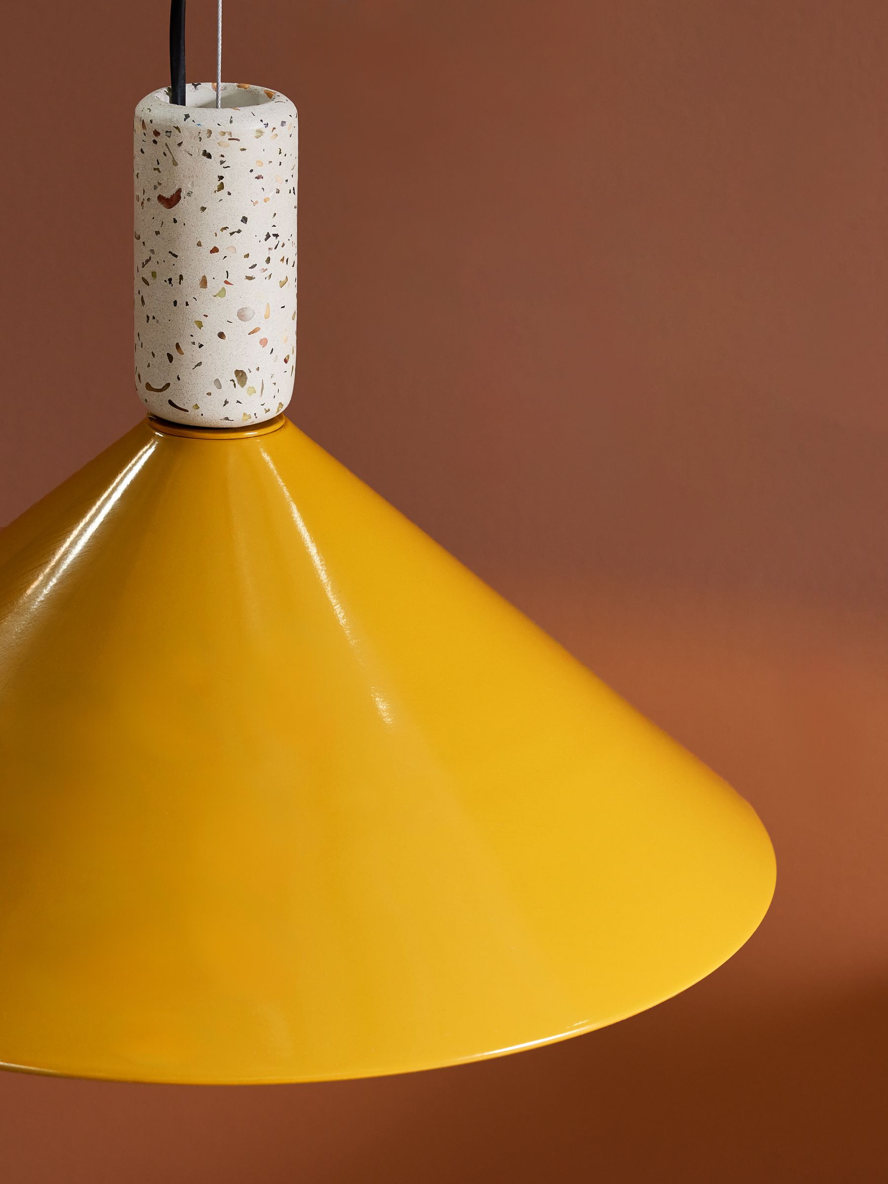 Mirissa Pendant Light in Yellow - Image 4 of 6