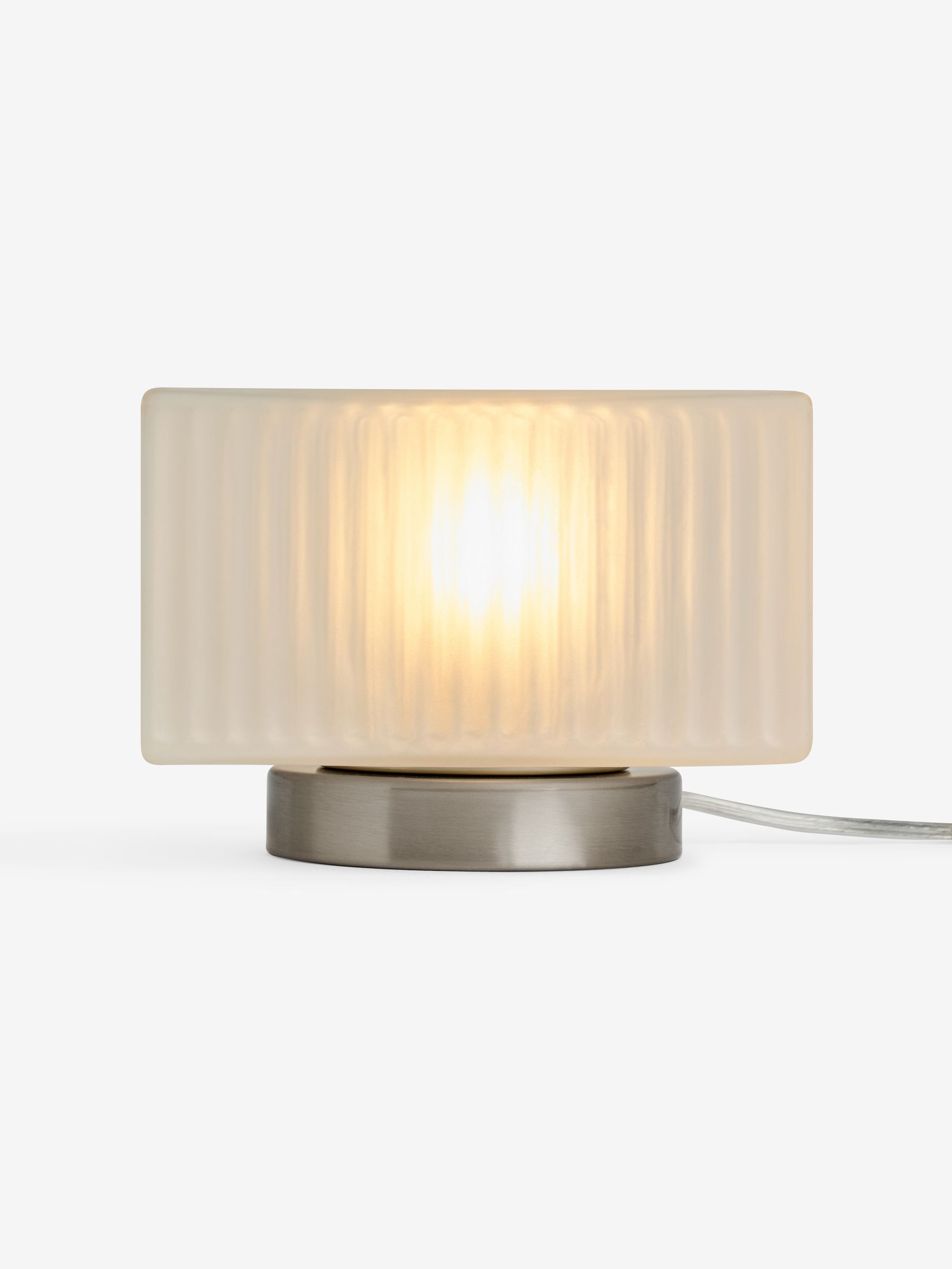 Alma Table Lamp in Silver/White - Image 5 of 6